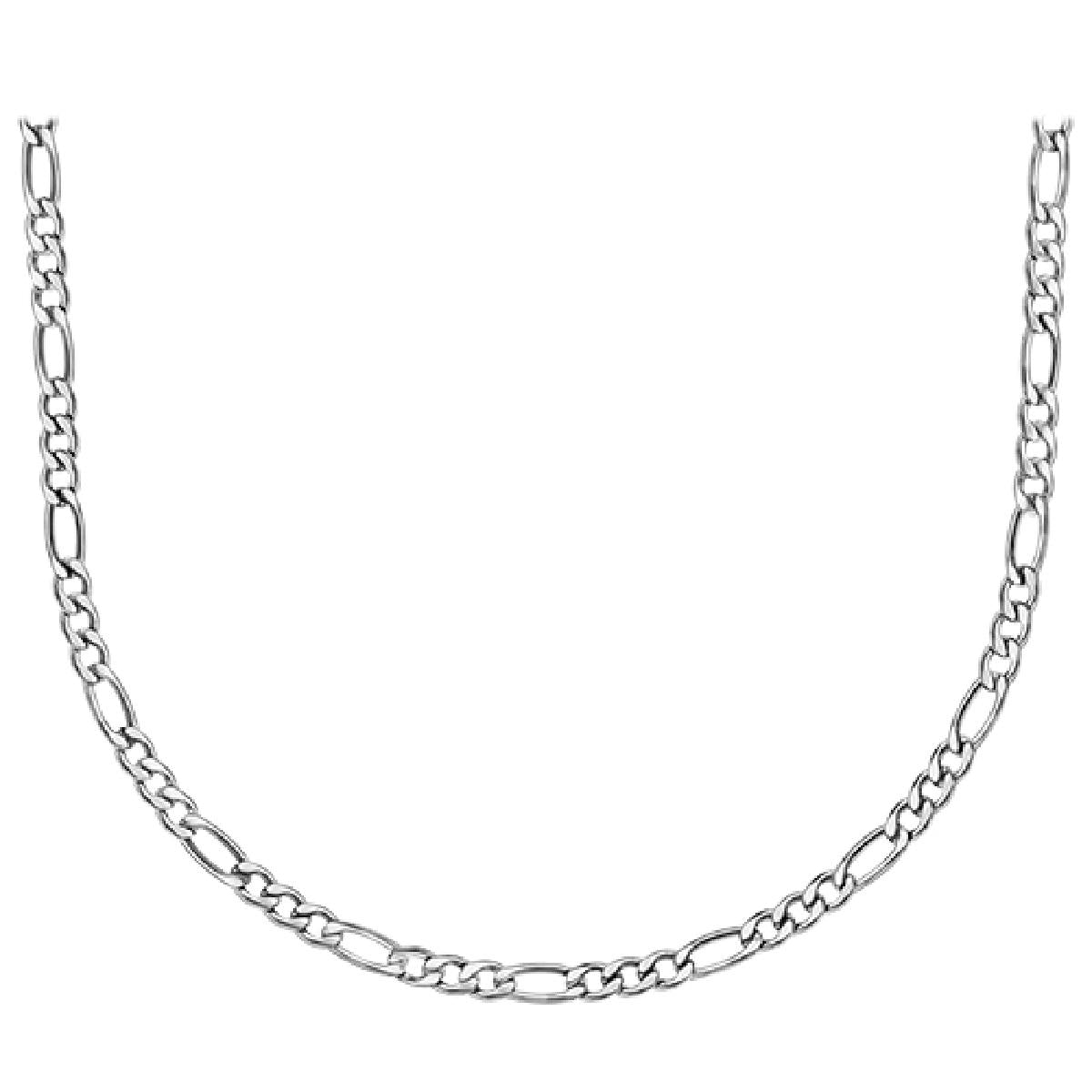 Colliers Collection Aloïze - Acier Inoxydable, Chaîne Fine, Longueur Standard, Boucle Simple