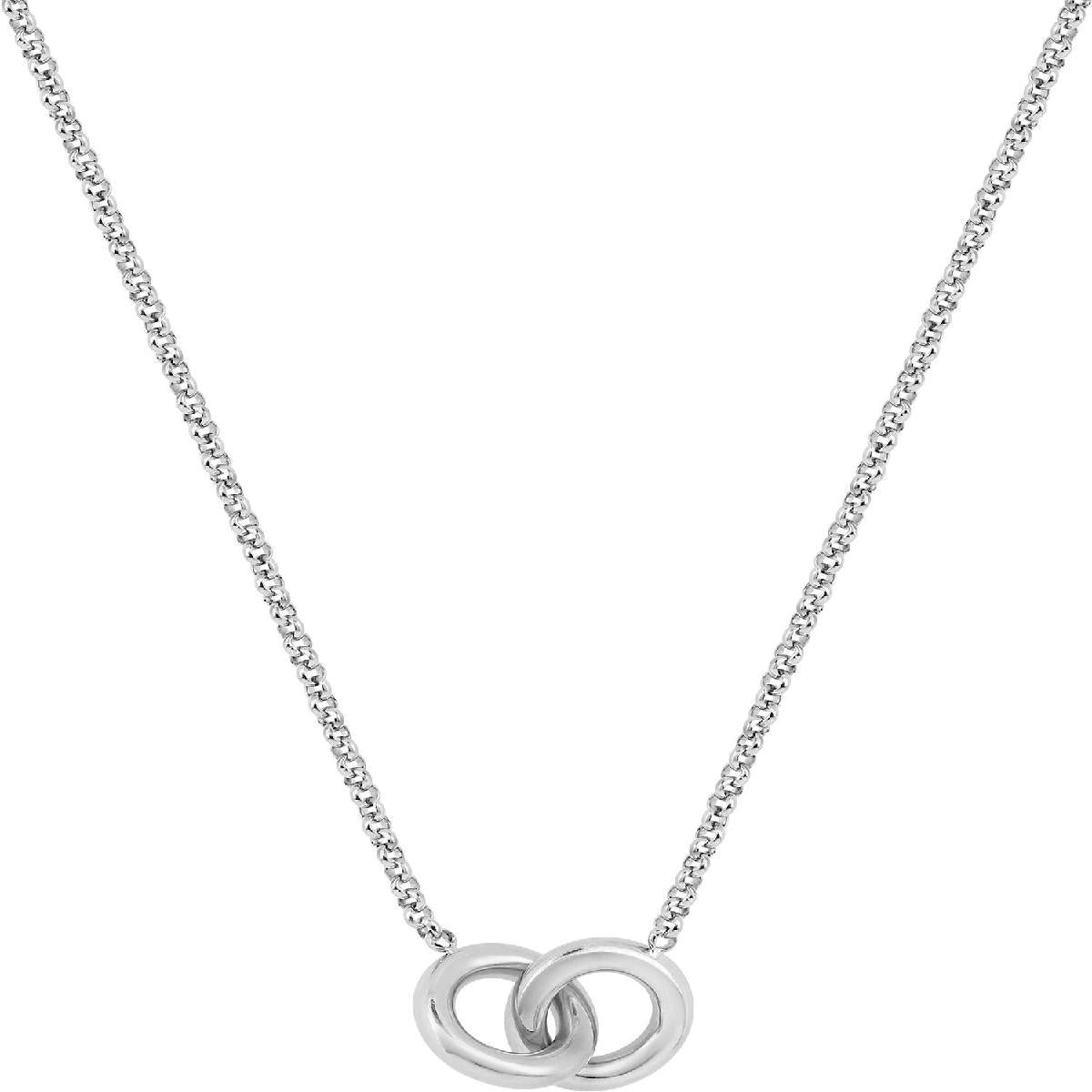 Collier Aloïze Simple Maillons Fins Longueur 45 cm Acier Inoxydable Pour Usage Quotidien