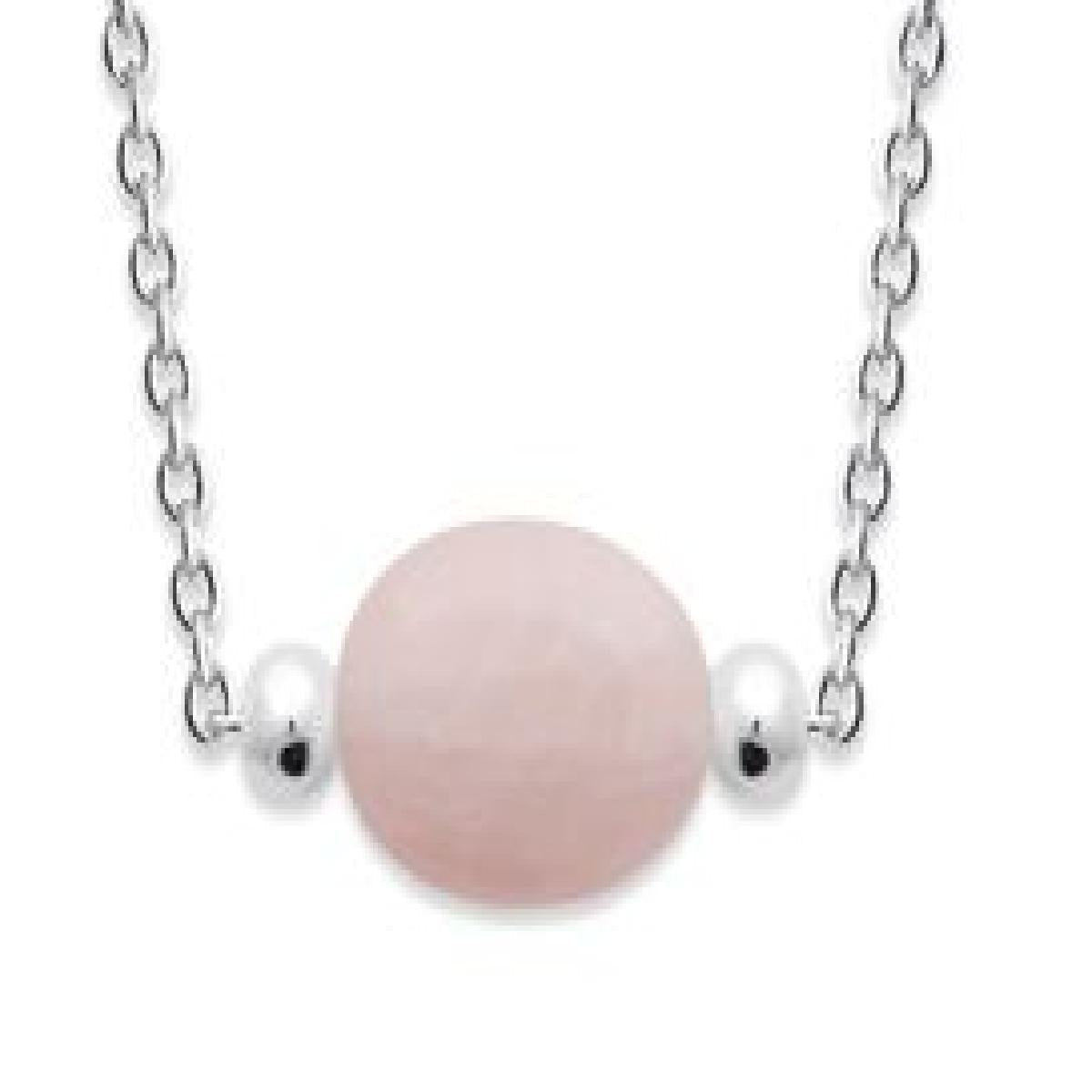 Collier en Chaîne Souple +P. Couleur Quartz Facettes Longues Transparences – Argent 925