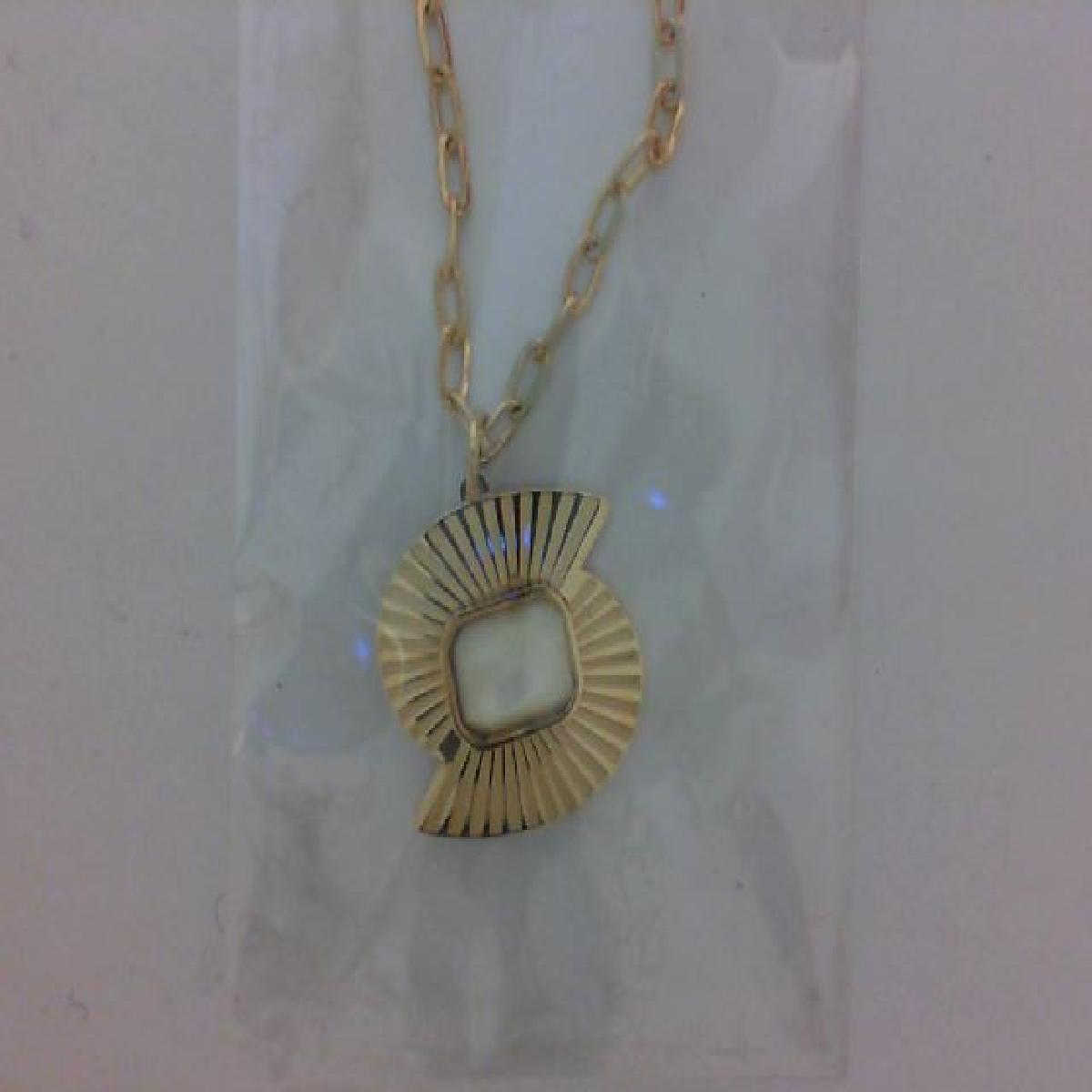 Collier souple P. Blanches Collection Élégantes Longue et Fine – Acier et nacre