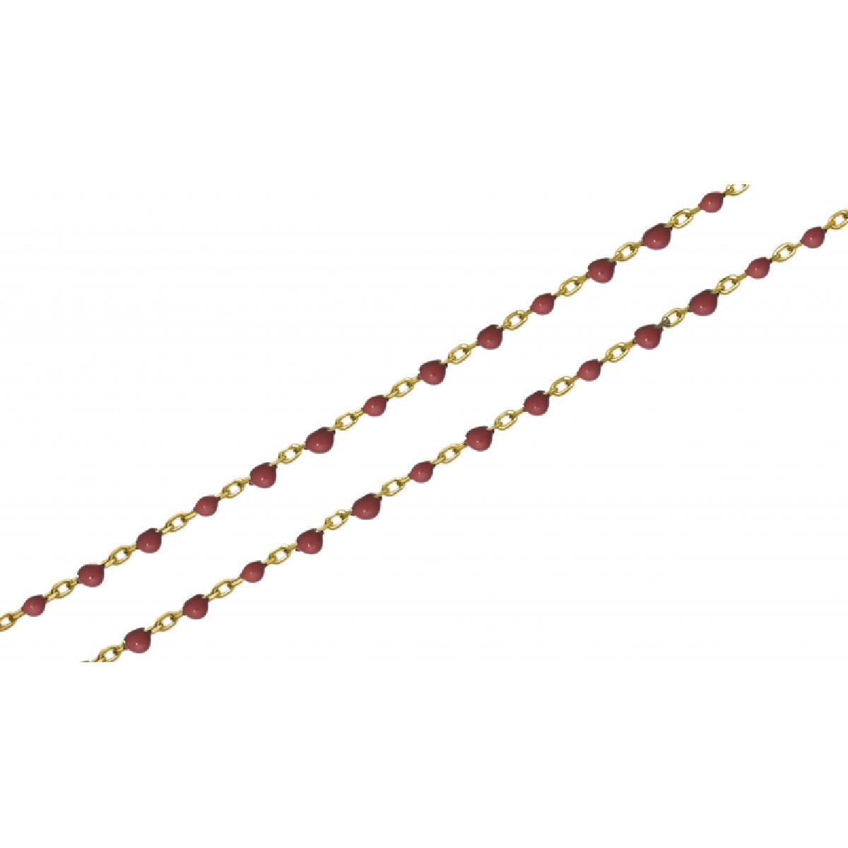 Chaîne Cheville ALOÏZE Motif Croix Gravée et Lien Maille Forçat Longueur Réglable – Acier Inoxydable