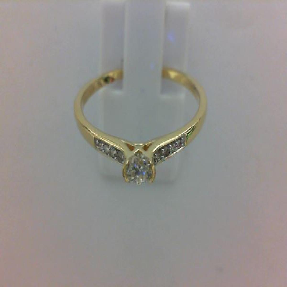 SOLITAIRES – AU750 – Diamant – ML/ Gringoire