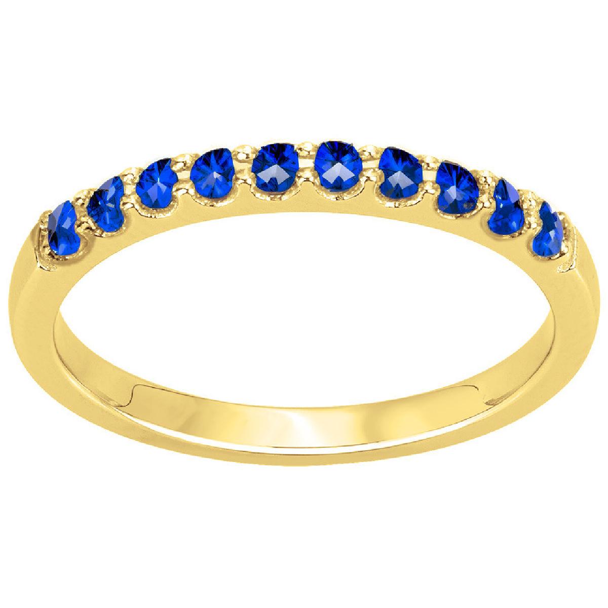 Composition de pierres bleues Modèle Collection Aloïze Virtuo Pro Gravé – Zirconium