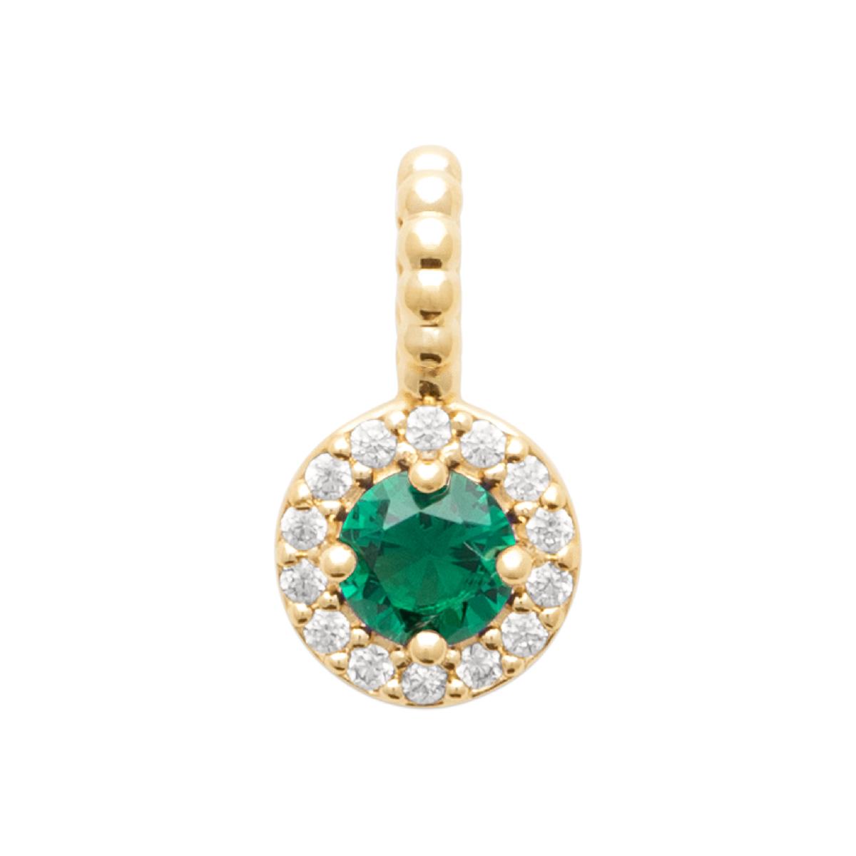 Pendentifs P.Couleur Solitaire Aloïze Version Supérieure Classique – Or Jaune 18 Carats