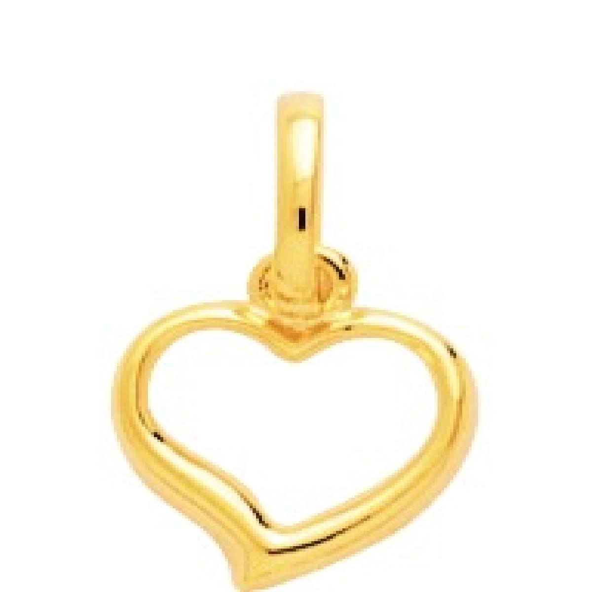 Pendentif Rond Gravé – Or Jaune 18 Carats – Collection ALOÏZE Pièce Joaillerie Certificat d'Authenticité