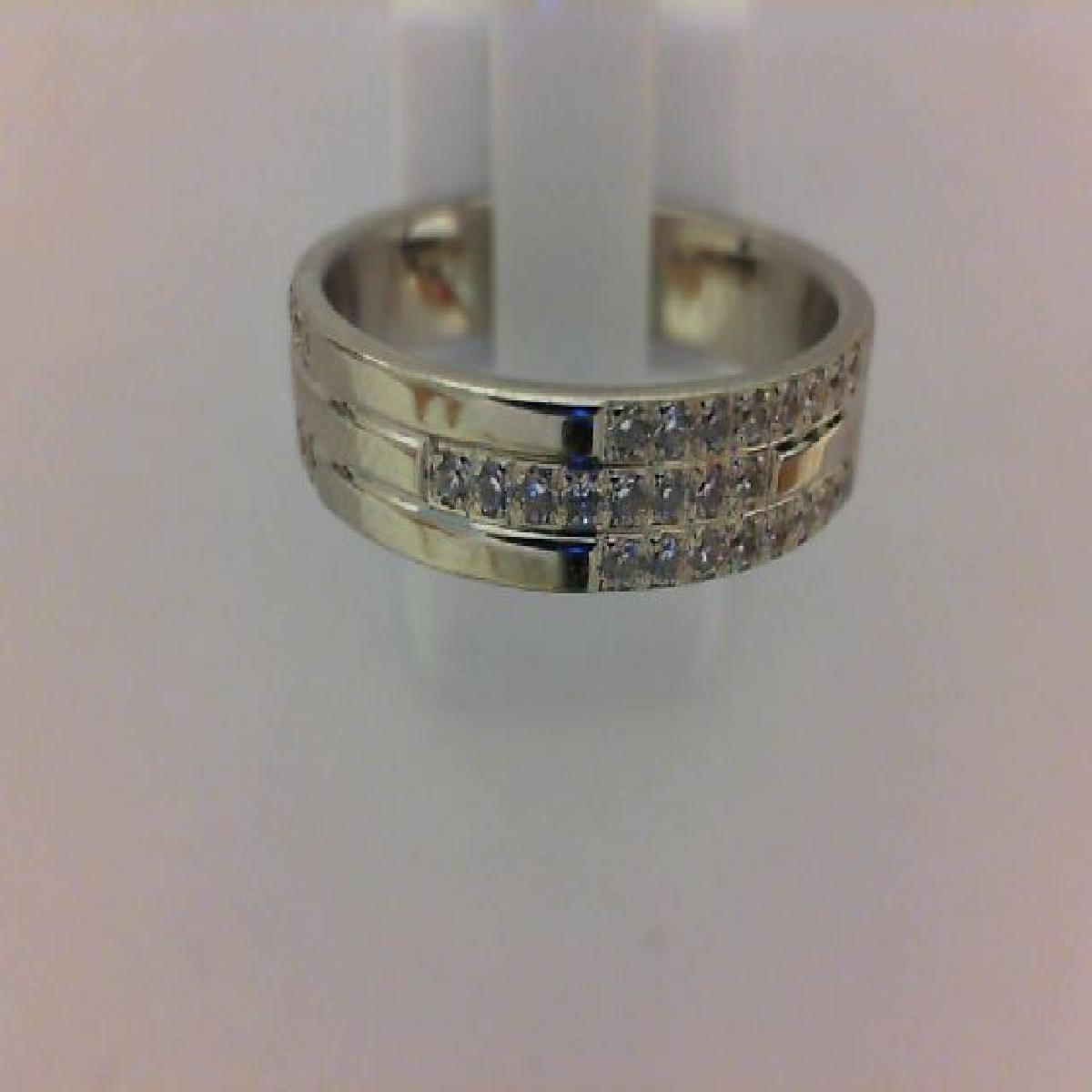 Alliances Tour Complet Diamant Or Jaune 18 Carats - Bague de Mariage Traditionnelle