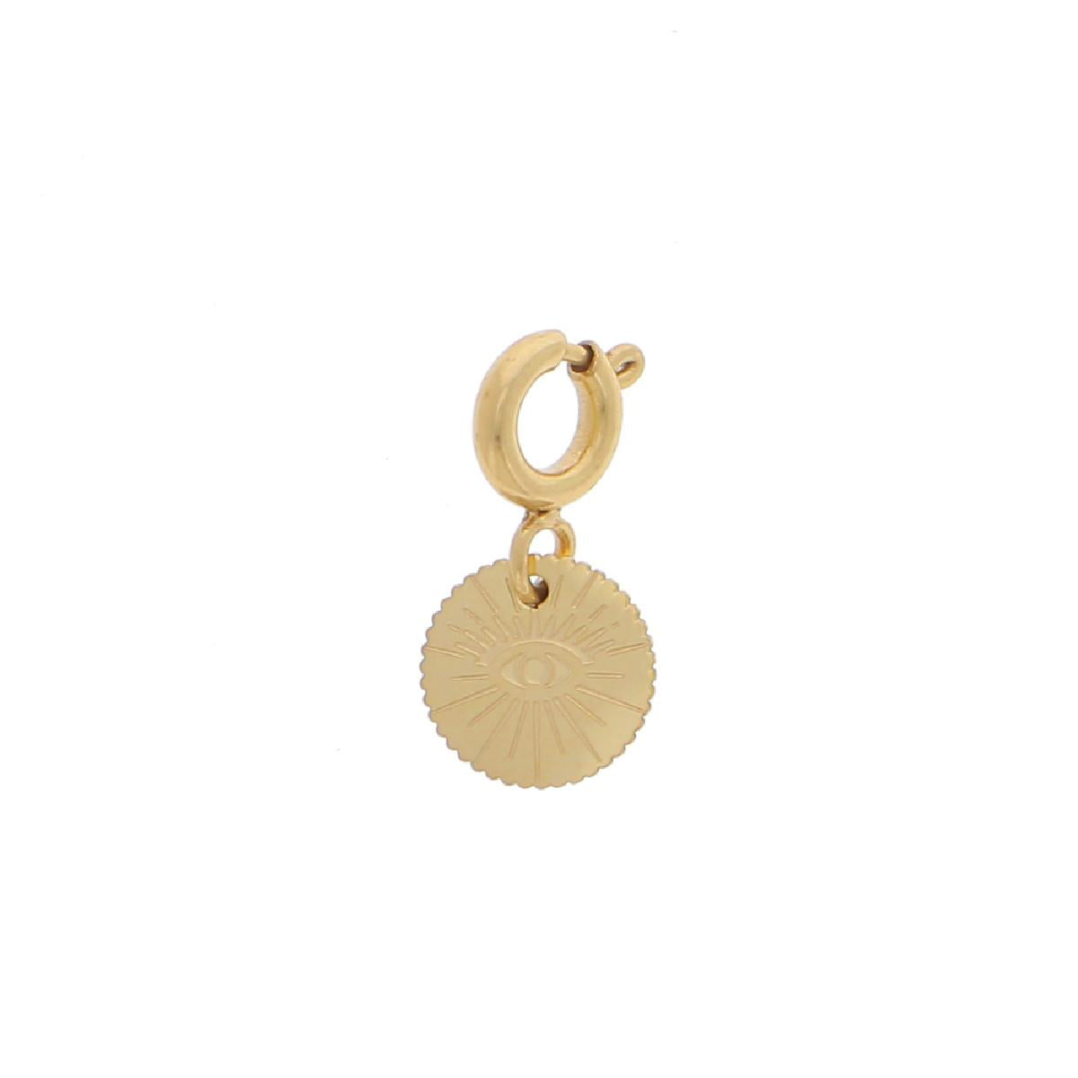 Pendentif Divers à Accrocher Motifs Variés et Symboles Élémentaires – Acier Inoxydable