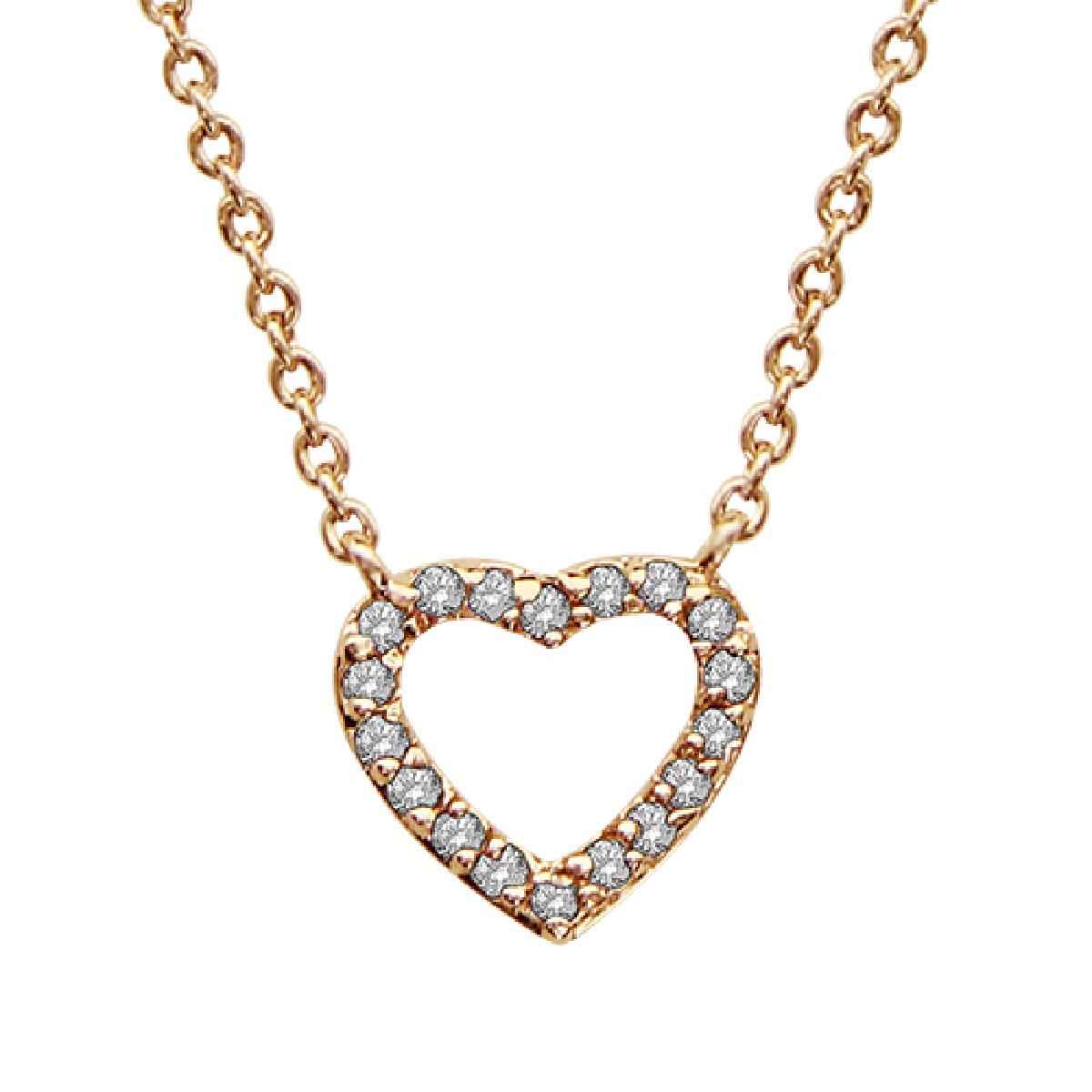 Collier Pendentif Rond Motif Croissant Lunaire Et Étoiles Micro Sculptées – Or 18 Carats