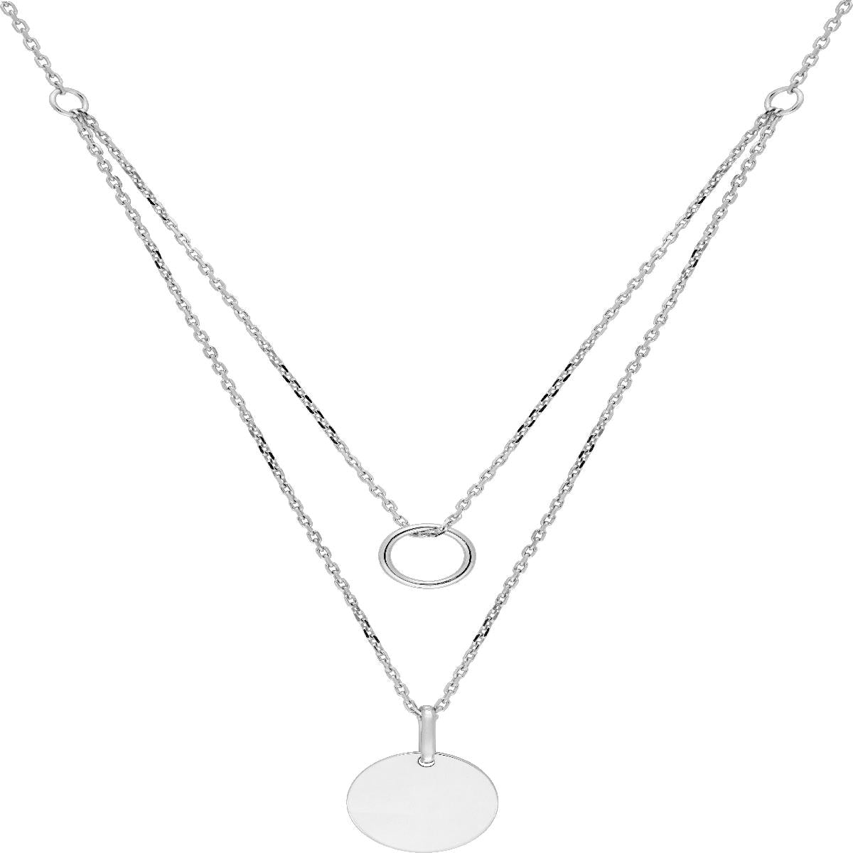 Collier simple – Argent 925, chaîne fine et discrète, pièce adaptée à toutes les tenues