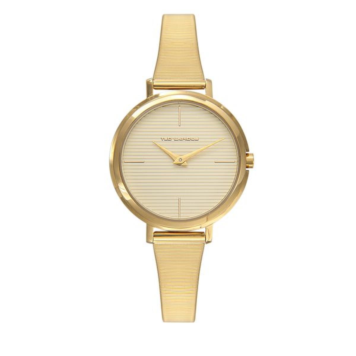 Tour De Bras Gravé Modèle ALOÏZE Longueur Ajustable Finition Satinée Or Jaune 18 Carats