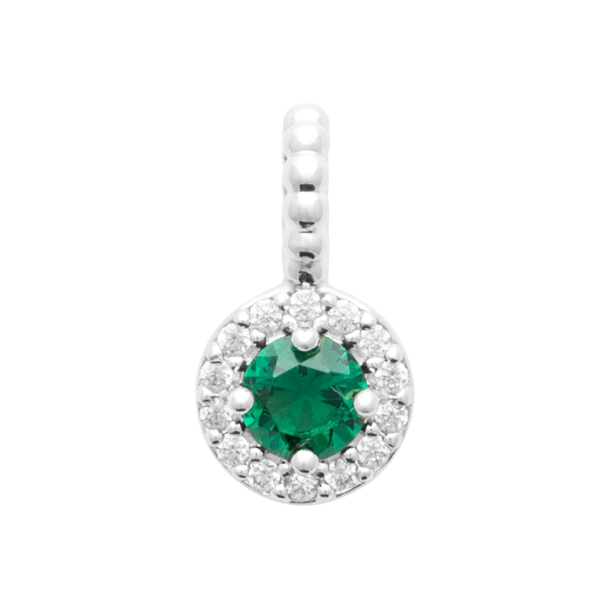 Pendentifs P.Couleur Solitaire Modèle Classique Finement Taillé – Argent 925 Zirconium