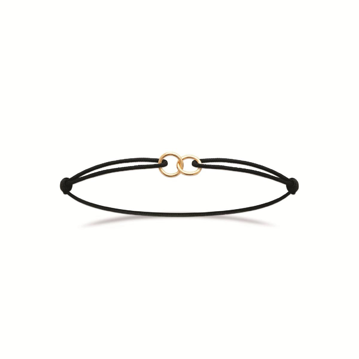 Bracelet Souple À Maillons Torsadés Et Gravure Modèle ALOÏZE – Or Jaune 18 Carats