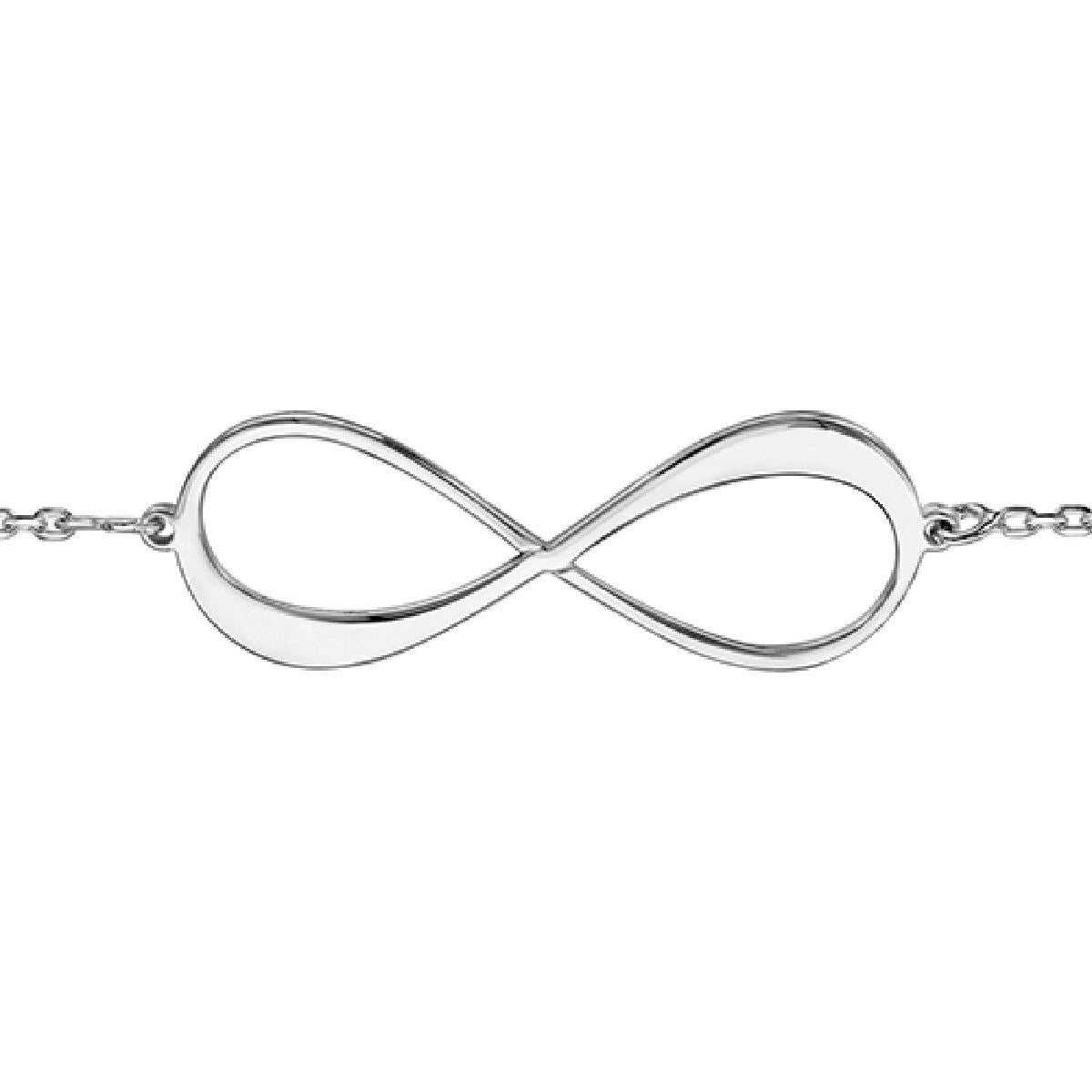 Bracelets AG925 - Argent 925, Chaîne Maille Forçat, Longueur 18 Cm, Fermoir Mousqueton