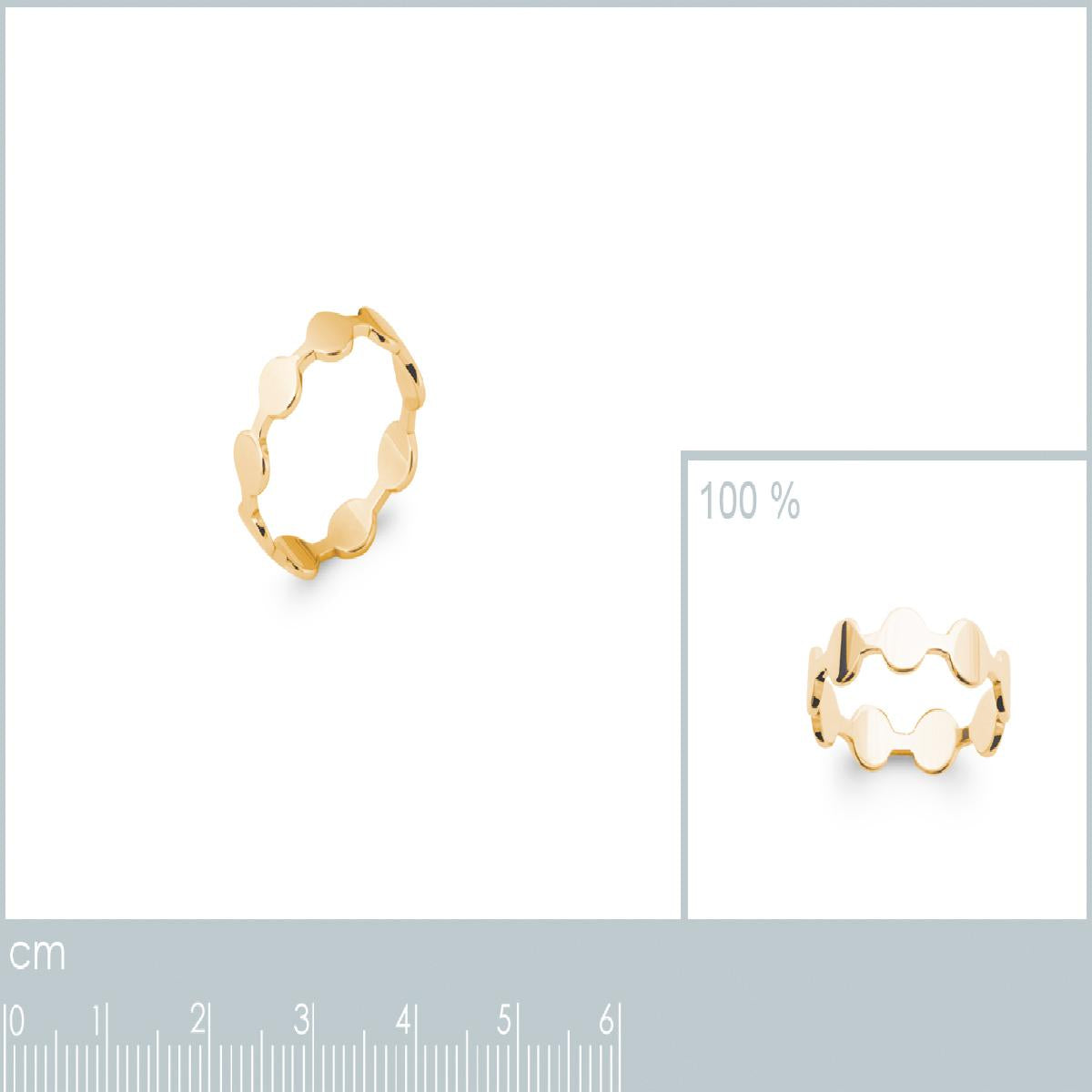 Bague Solitaire ALOÏZE Signature Étoile Gravée Edition Limitée – Or Jaune 18 Carats