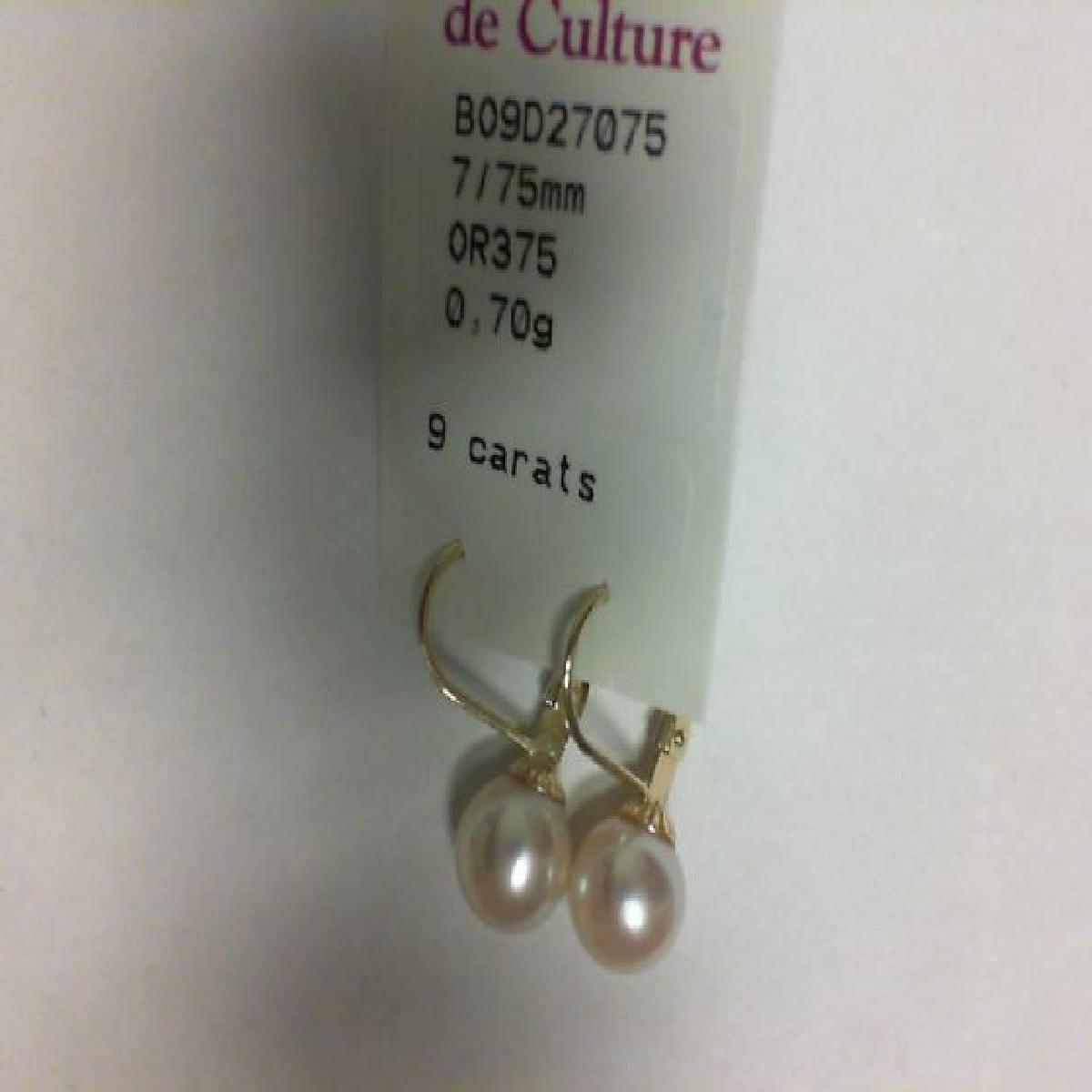 Créole Dorm Pend PAM P.BLANC Collection Joaillerie Créations – Or Blanc 9 Carats