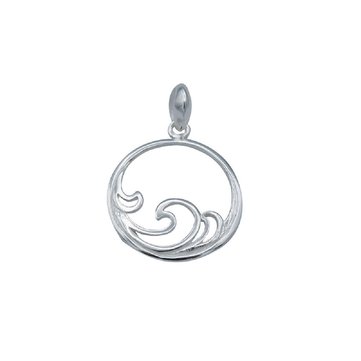 Pendentifs AG925 Trame Géométrique Longue Et Fine Version Standard Edition – Argent 925