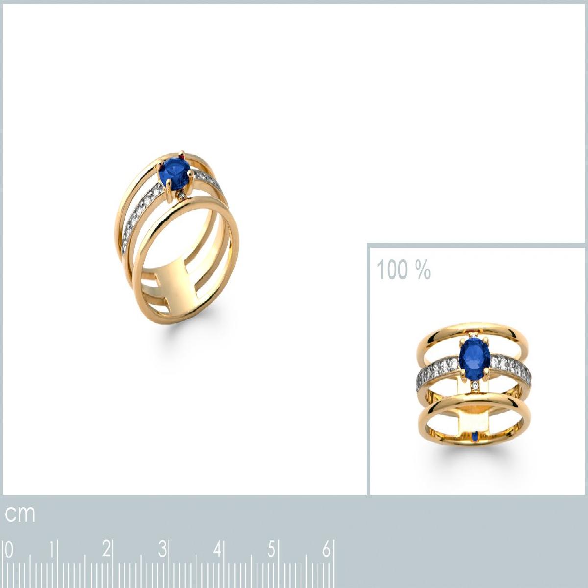 Bague Signet Trident Héritage Gravé Détails Ancestraux sur Anneau Fin Incrusté – Or jaune 18 carats