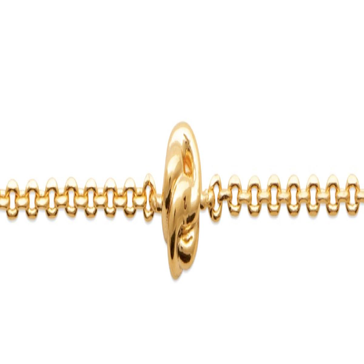 Bracelet Souple ALOÏZE Classique Maille Fine Torsadée Forgée – Acier Inoxydable
