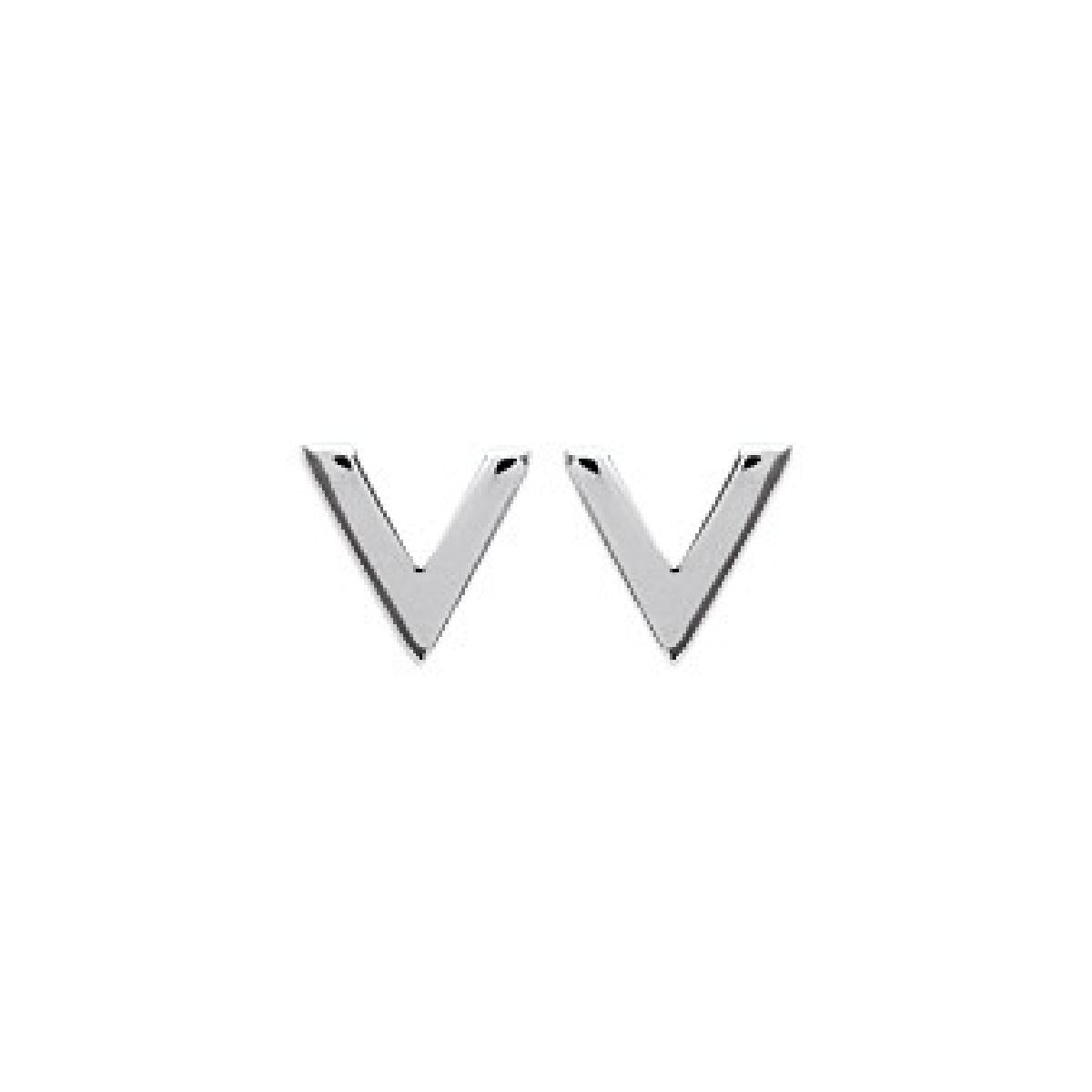 Boucles d'Oreilles Pendantes À Motif Fin Et Géométrique Et Intemporel AG925 – Argent 925