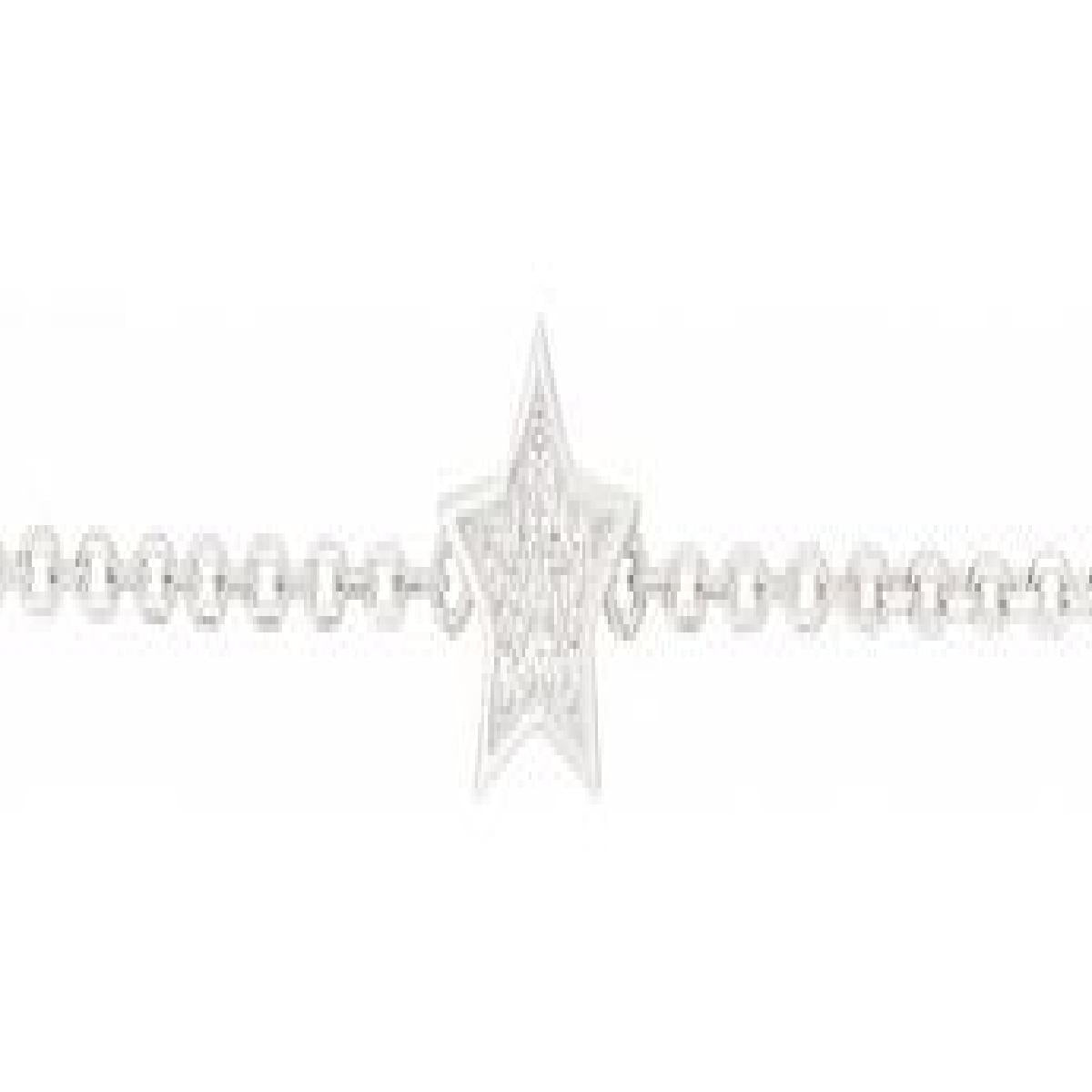 Cheville D'Oreille Sertie Et Polie Pour Collection AG925 – Zirconium Noir À Finition Satinée