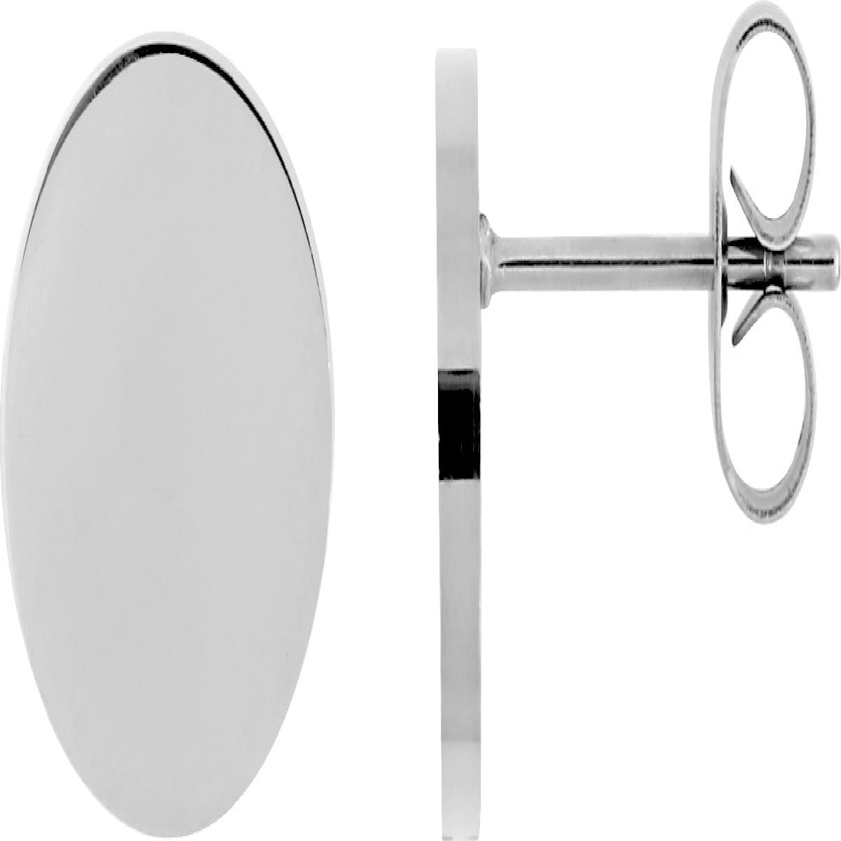 Boutons D'Oreilles Ronds Texturés Motif Filet Torsadé Sculptés À La Main Finition Satinée – Acier