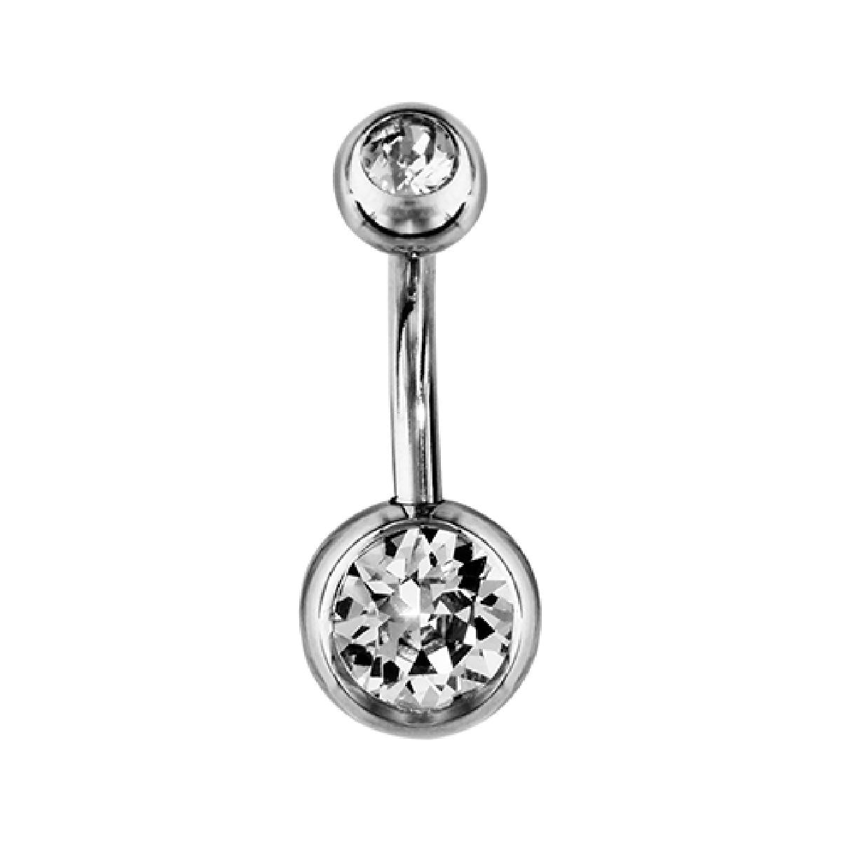 Piercing Version Standard Longue Tige Fine Grainée Avec Empreinte Géométrique – Acier Inoxydable