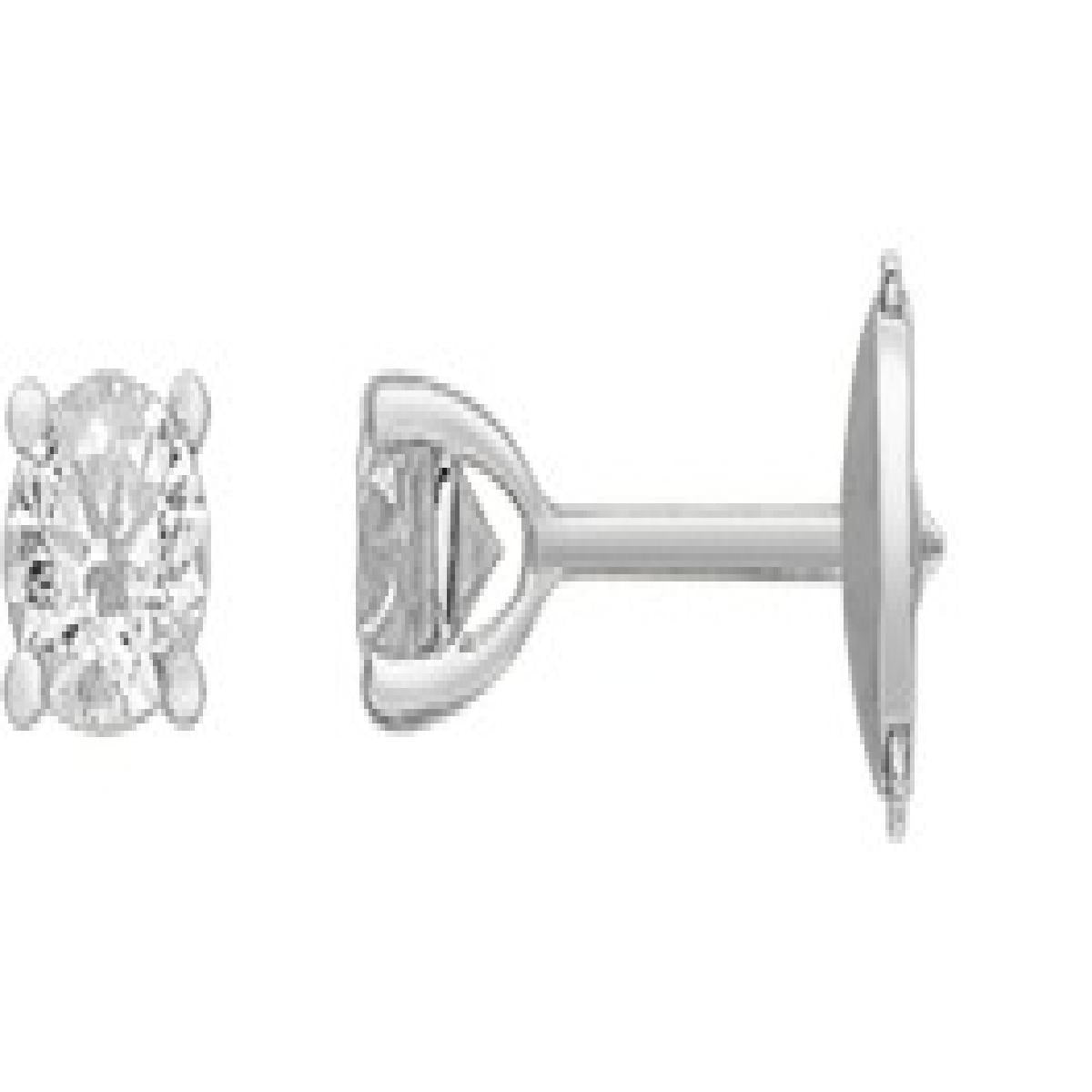 Boucles d'oreilles AU750 – Zirconium