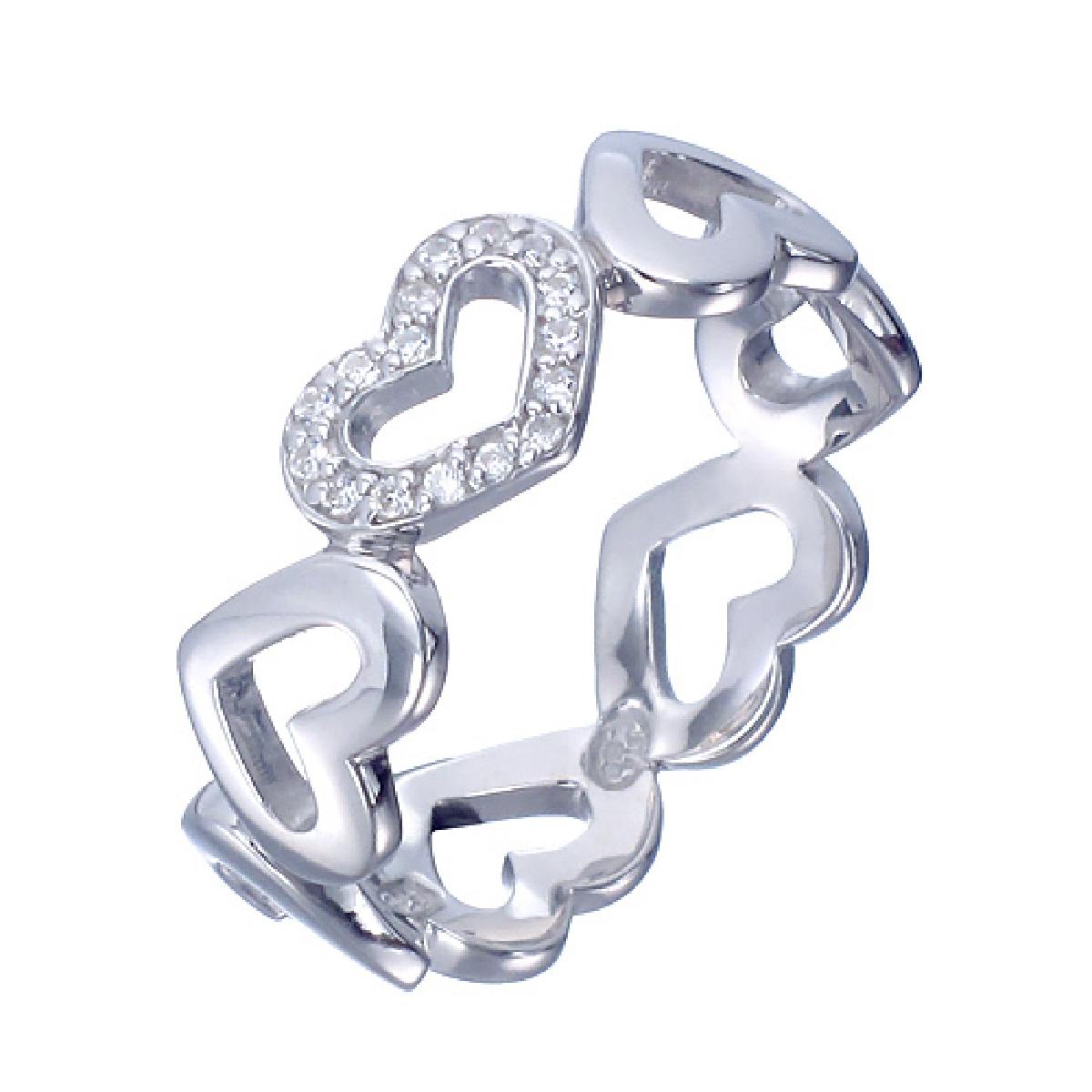 Bagues Aloïze AG925 Modèle Gravé Ciselé Motif Fleur De Lis Version Numéro Un – Argent 925