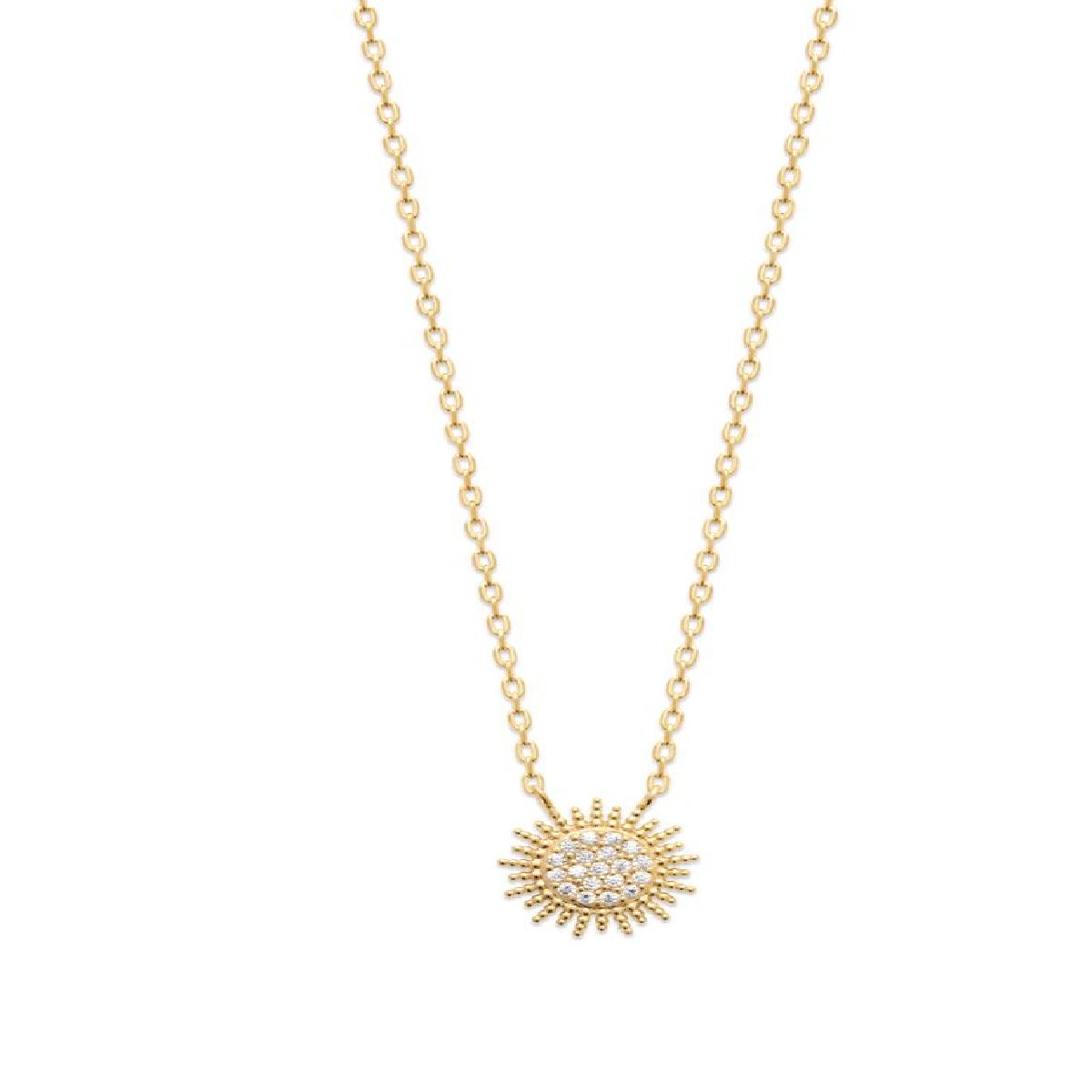 Collier Simple P. Blanches Version Originale Signature Edition Classique – Zirconium