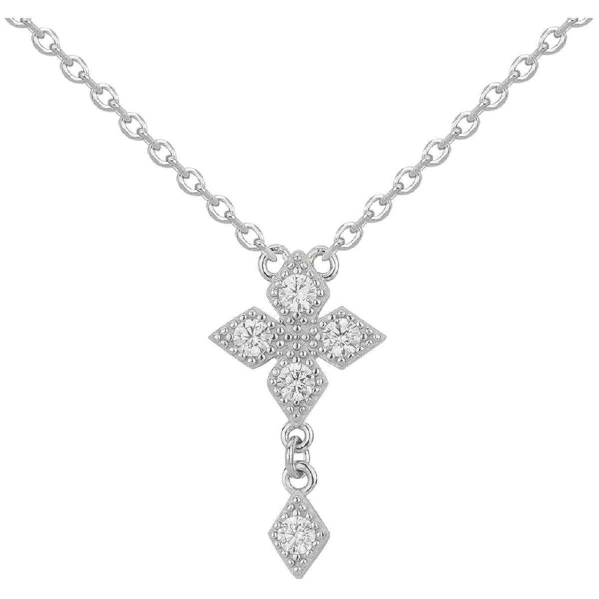 Colliers Simples P. Blanches – Argent 925 Et Zirconium, Ensemble De Colliers Assortis
