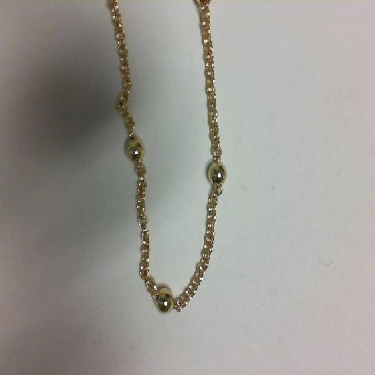 Gourmette Fantaisie - Plaqué Or 1 Micron Référence ALOÏZE Collection Numéro N1234