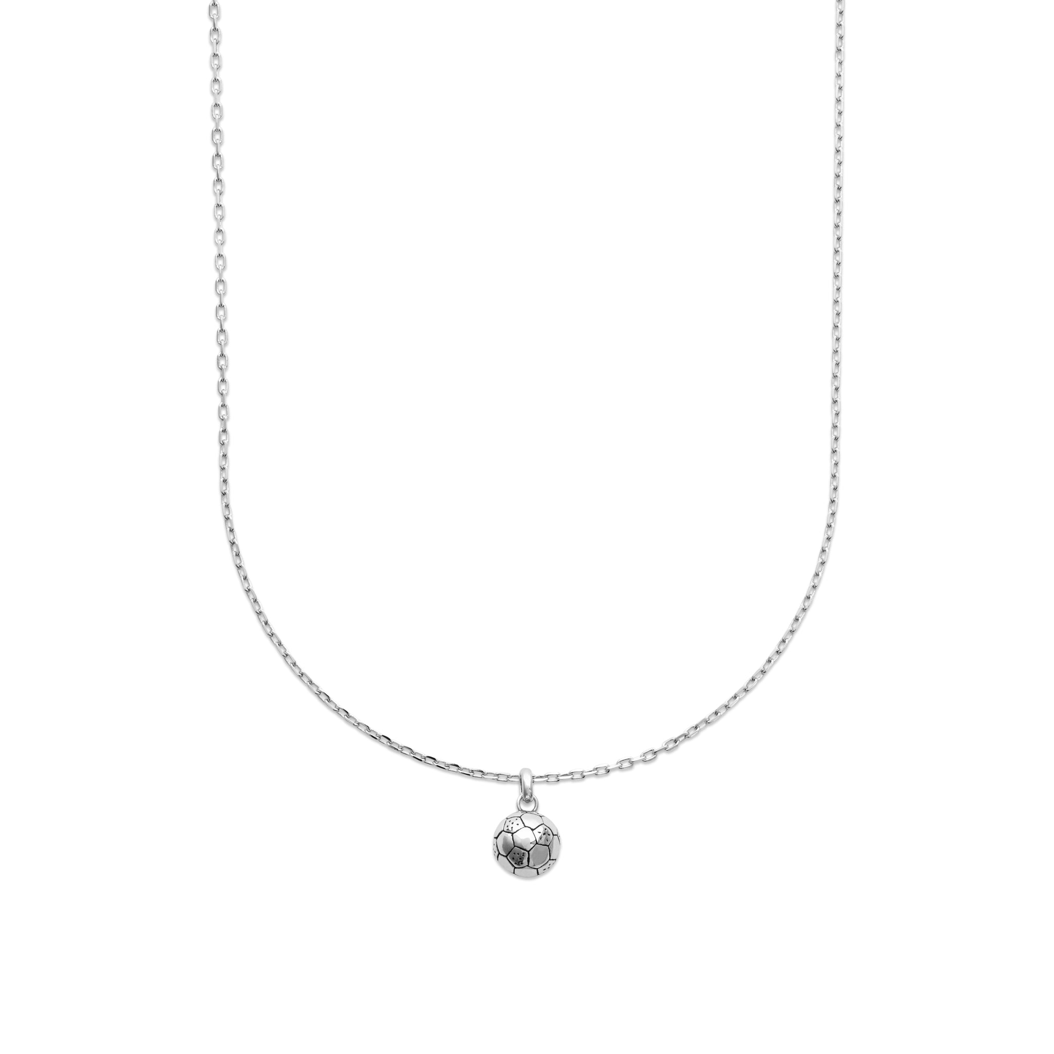 Pendentifs Ballon de Football – Argent925/1000, Poids Indicatif 1,20 g Pour les Amateurs de Football