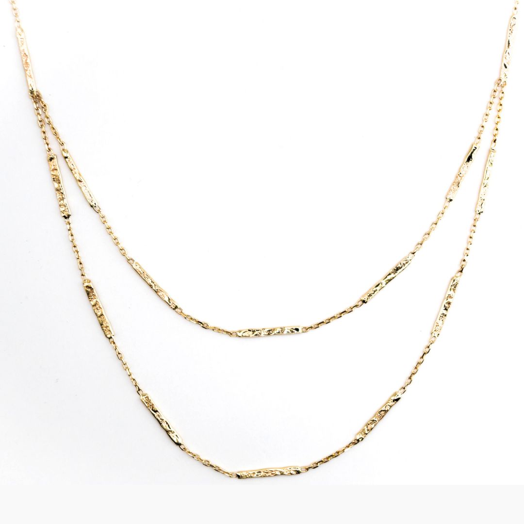 Collier Simple Tout Or Aloïze Collection Signature Atelier Joaillerie Contemporaine – Or 9 carats