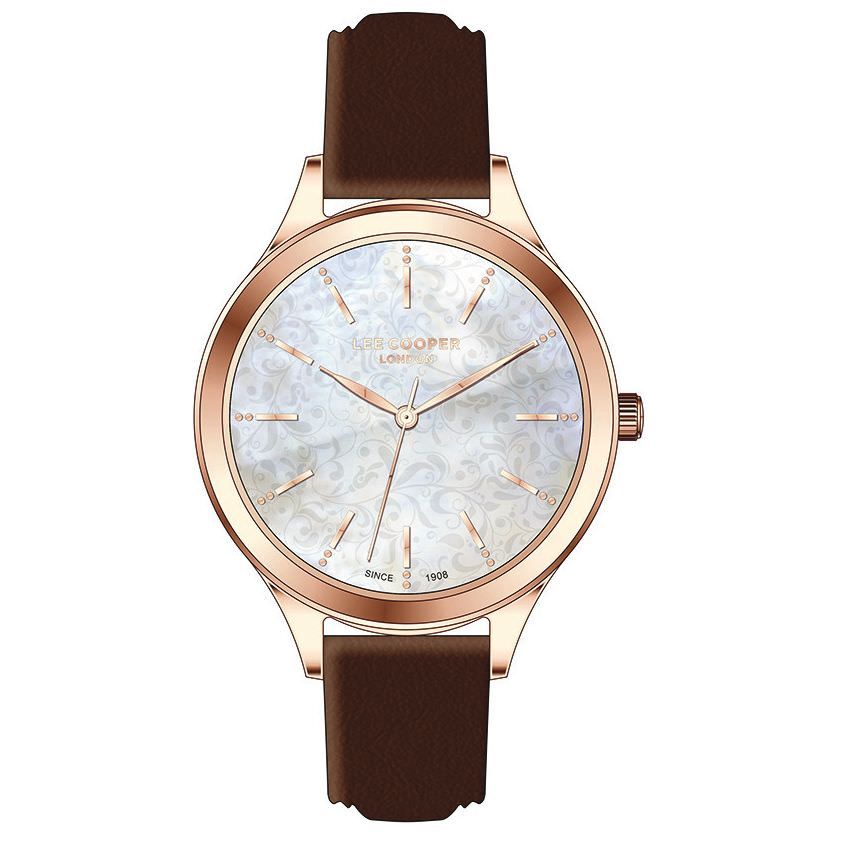 Montre Lee Cooper Femme Cadran nacré blanc