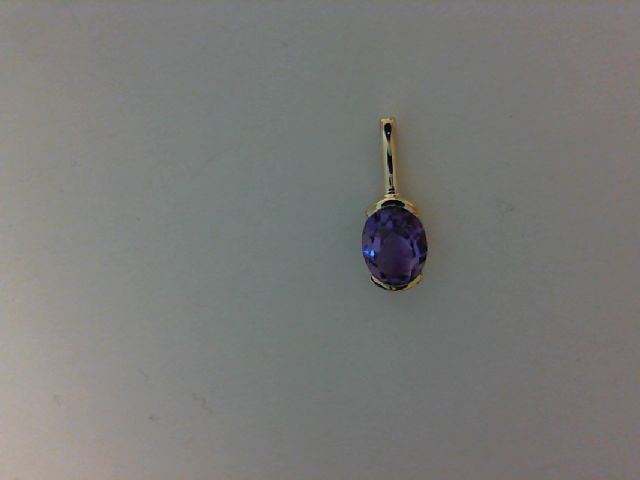 Pendentif Améthyste 1,10ct – Or jaune 750