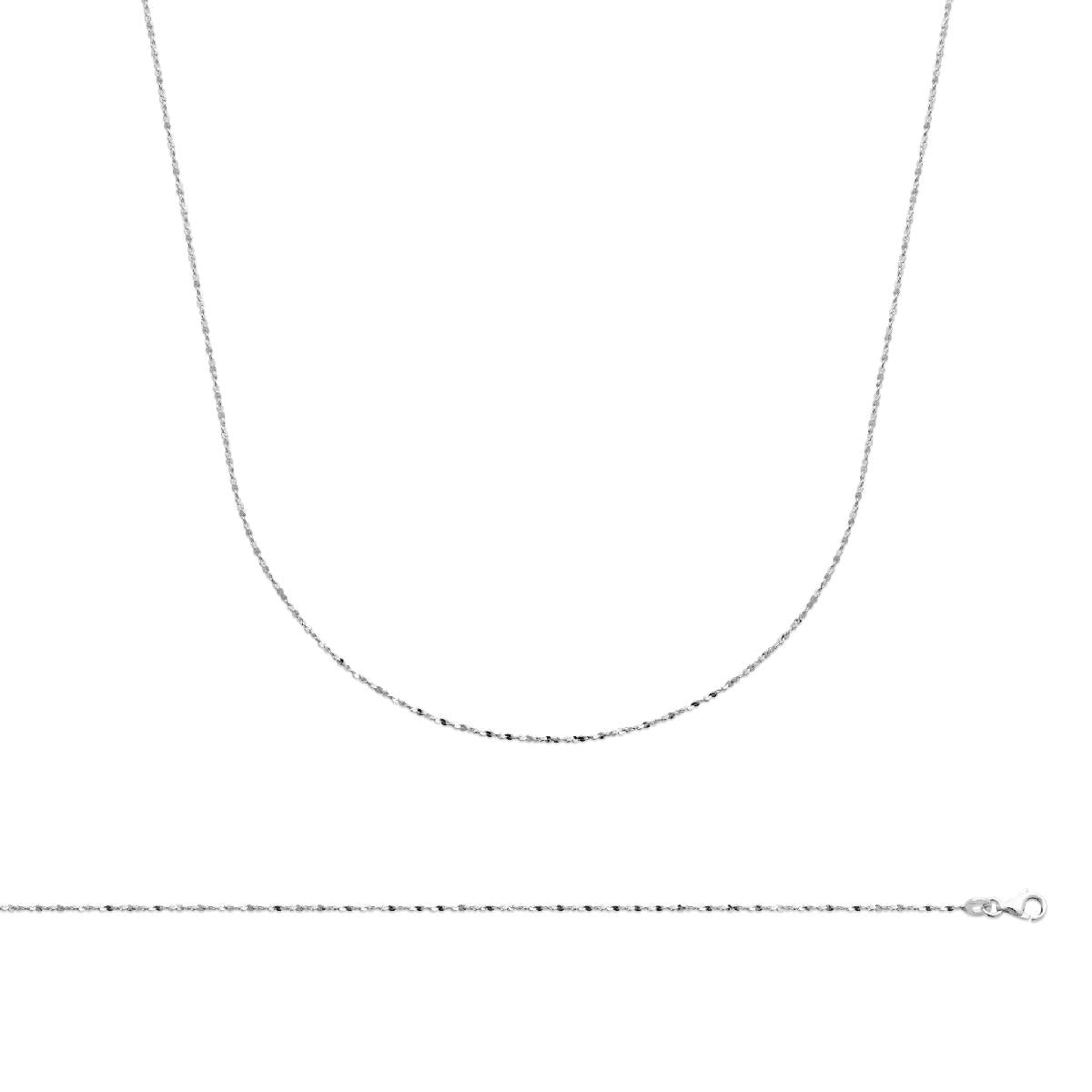 Bracelet Chaîne Simple AG925 Argent 925 Conçu Pour Le Poignet Féminin Par ALOÏZE En Atelier Français