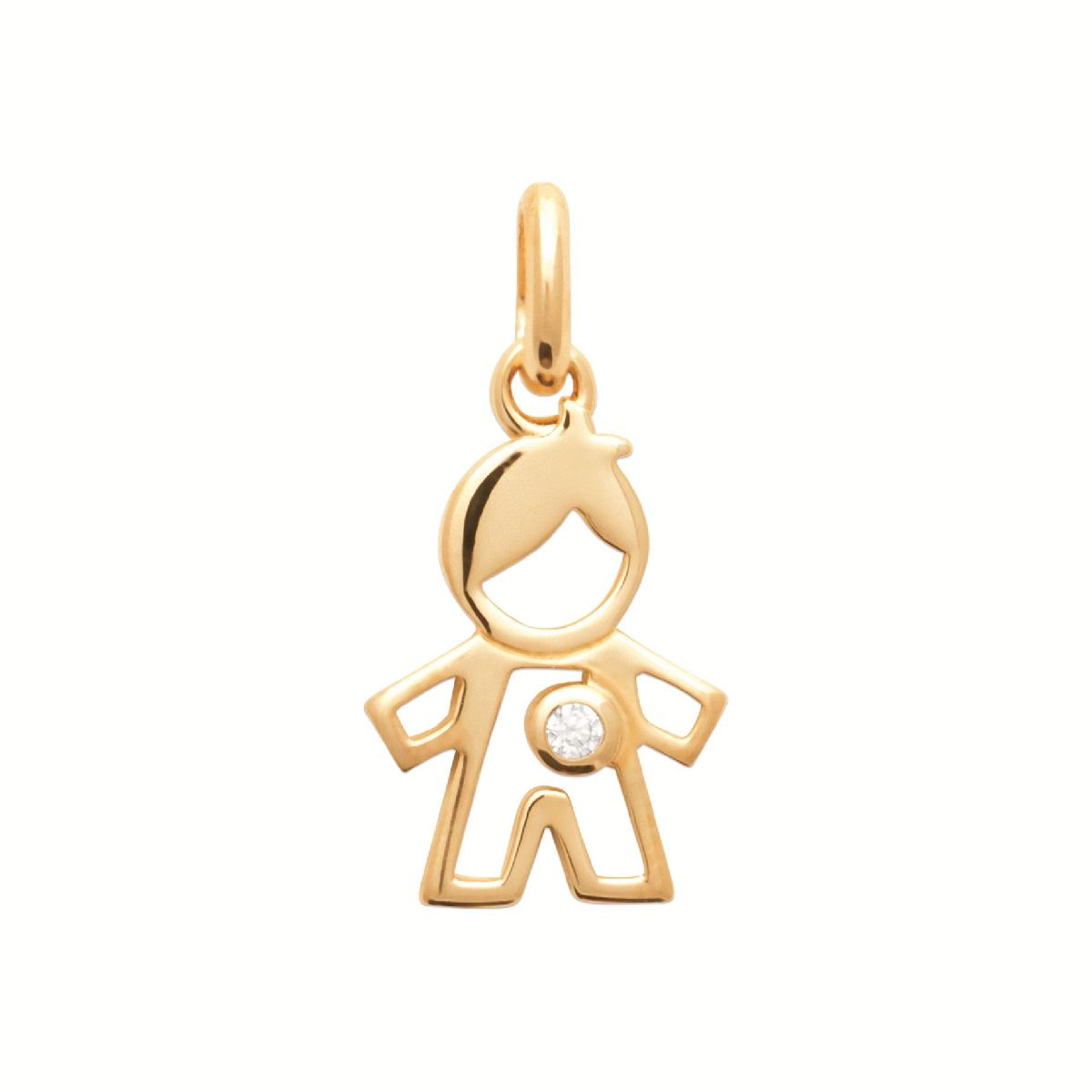 Pendentifs Aloïze Blanche Solitaire Édition Classique Fine et Épurée Brillante – Zirconium