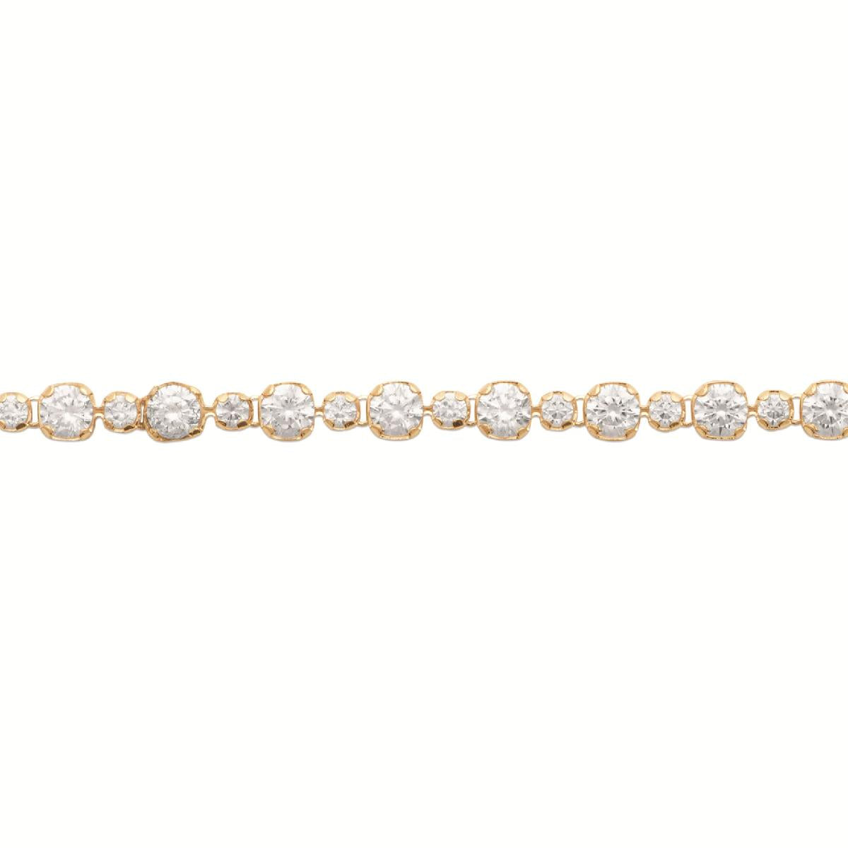 Bracelet Simple P. Blanches Aloïze Collection Modèle 001 Référence 2024 – Zirconium