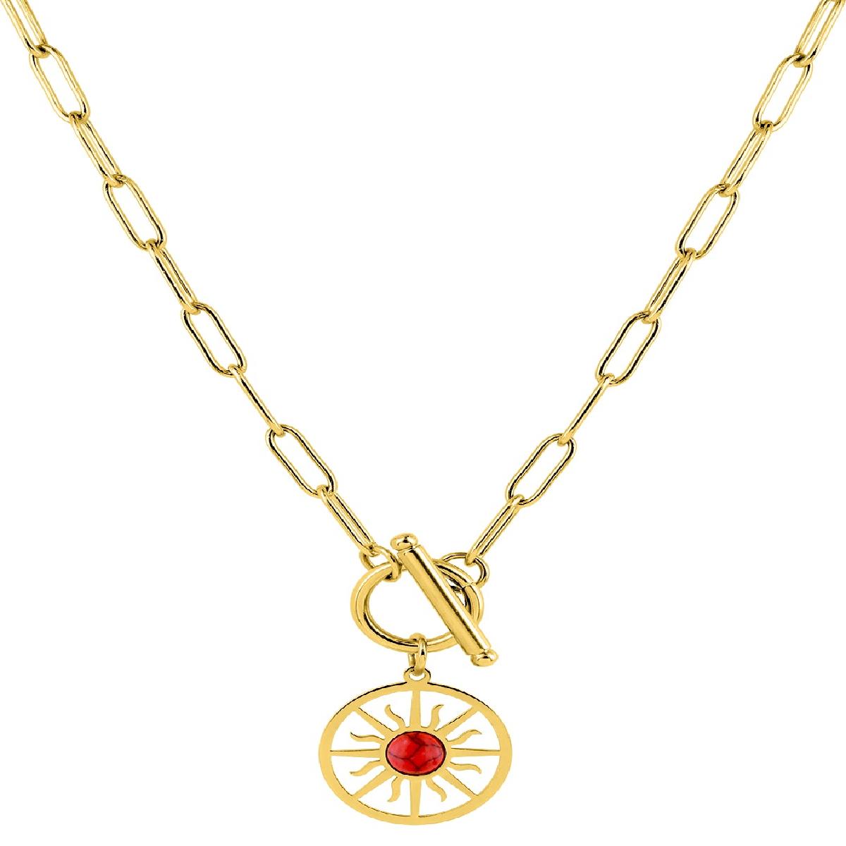 Collier Simple P Couleur – Acier Inoxydable Longueur Réglable De 40 À 50 Cm Chaîne Fine
