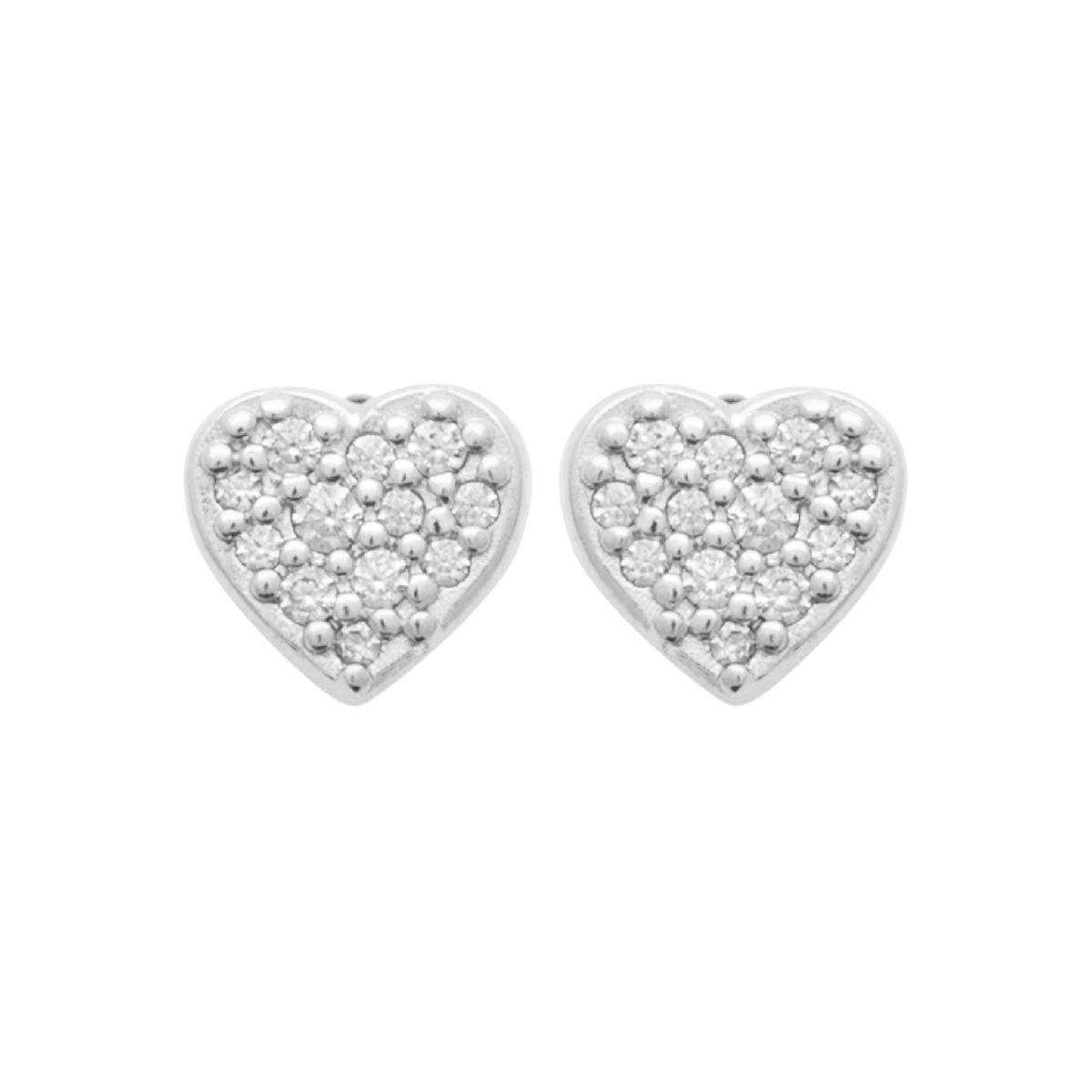 Boutons À Pierres Blanches Et Gravures AG925 De Manchette Taille Standard – Zirconium