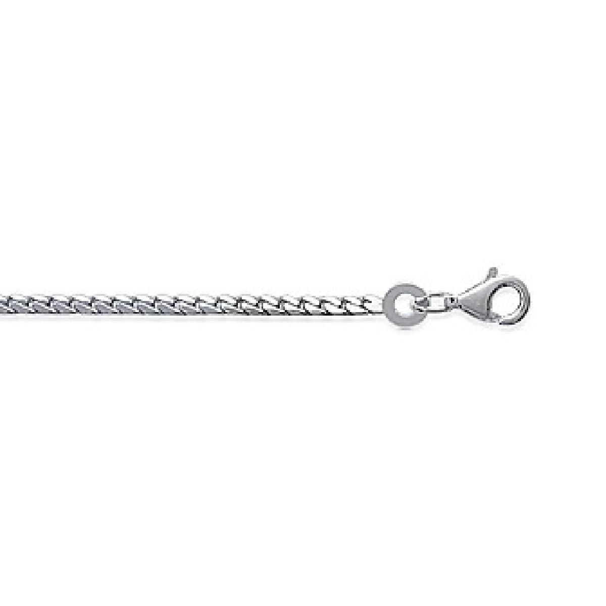 Collier chaîne Modèle Vierge Marie Gravable Classique AG925 Taille Standard – Argent