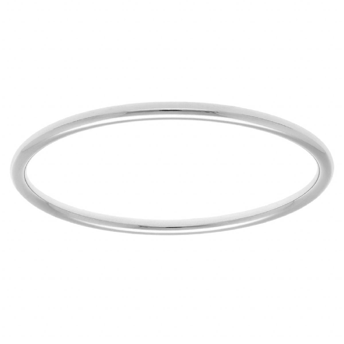Jonc fermé en acier fil rond de 4 mm, diamètre de 65 cm