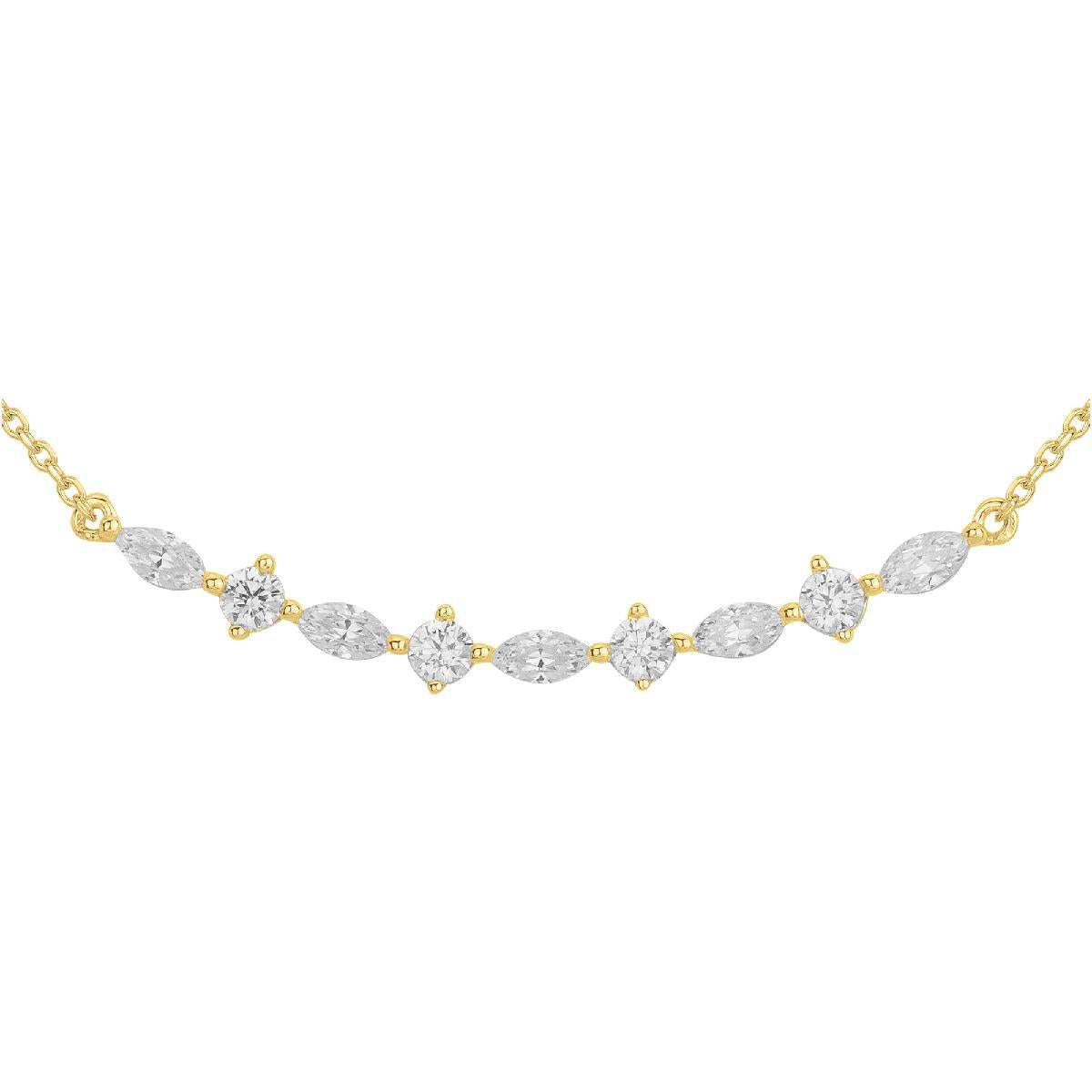 Collier Simple P Blanches Perles Longues Treillis Fin Maille Fine Satiné Argent 925