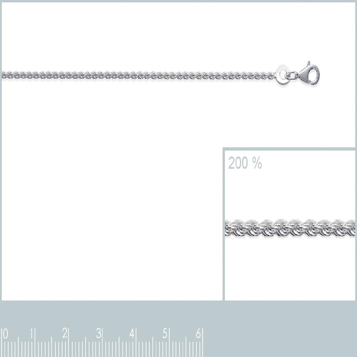 Collier Simple AG925 – Argent 925, Chaîne Fine et Légère, Pièce de Joaillerie Aloïze