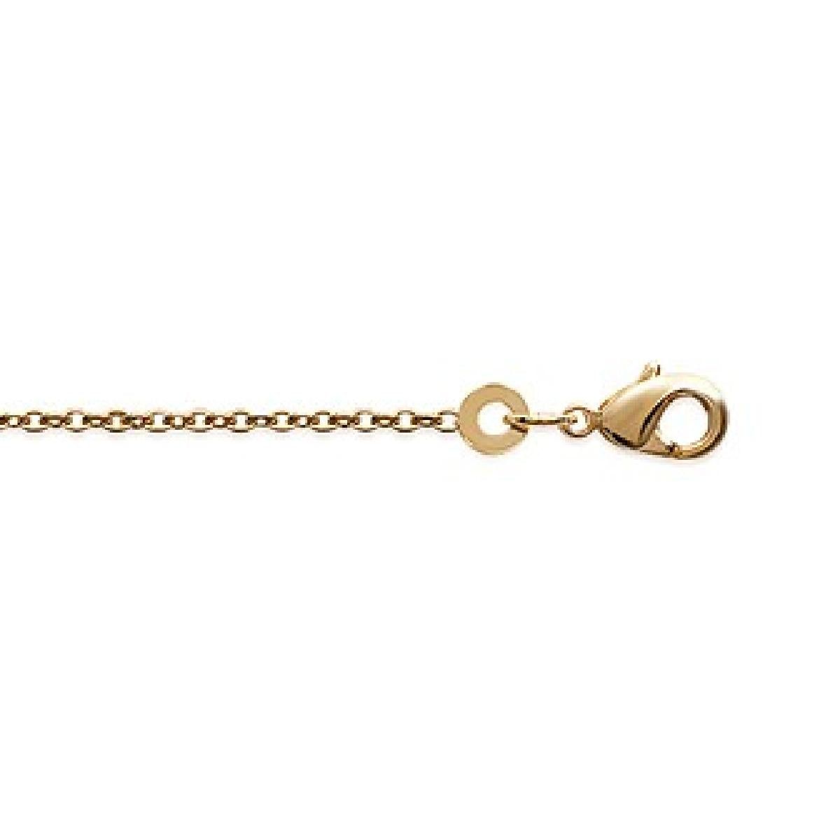 Collier Maillon Serpentine Finement Travaillé Collection ALOÏZE Inspiration - Or 18 Carats