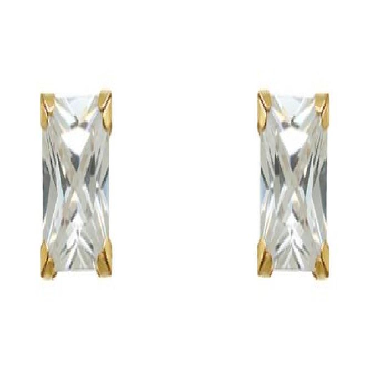 Boutons de Manchette Pierres Blanches ALOÏZE Collection Classique Intemporelle – Zirconium