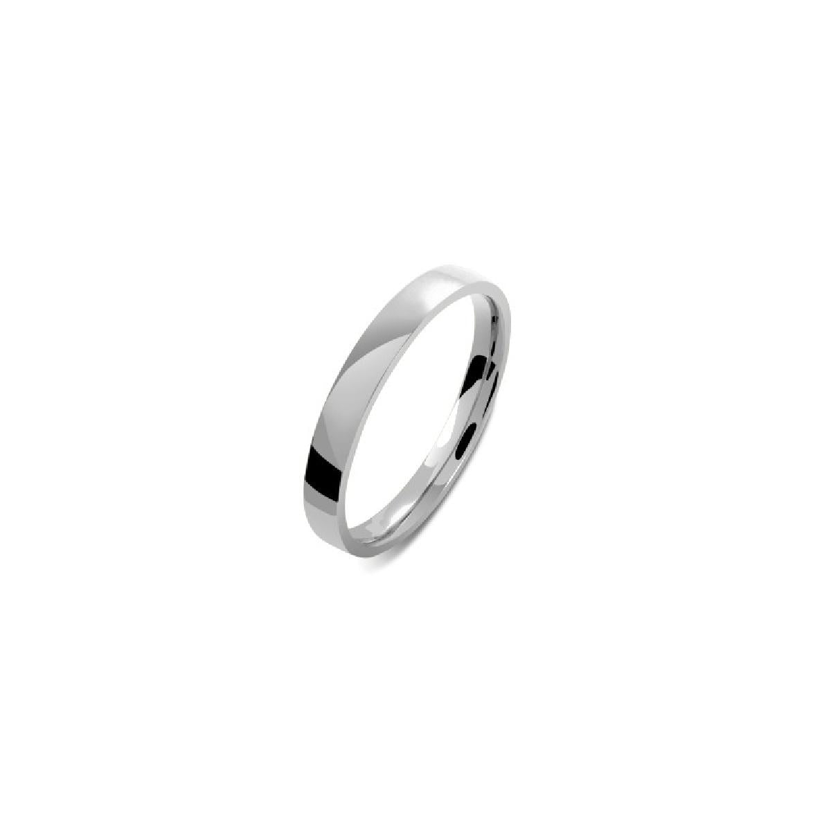 Alliances Lisses ALOÏZE AU750 – Or 18 Carats, Bague De Mariage Traditionnelle Classique