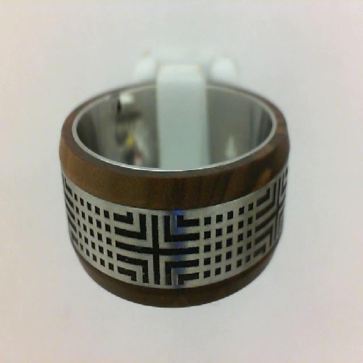 Bague Aloïze Esquisse Géométrique Conception Moderne et Durable – Acier inoxydable