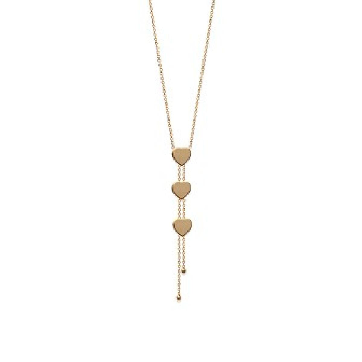 Collier ALOÏZE Référence Pureline Modèle Long 42 cm Or Jaune 18 Carats Fini Satinée