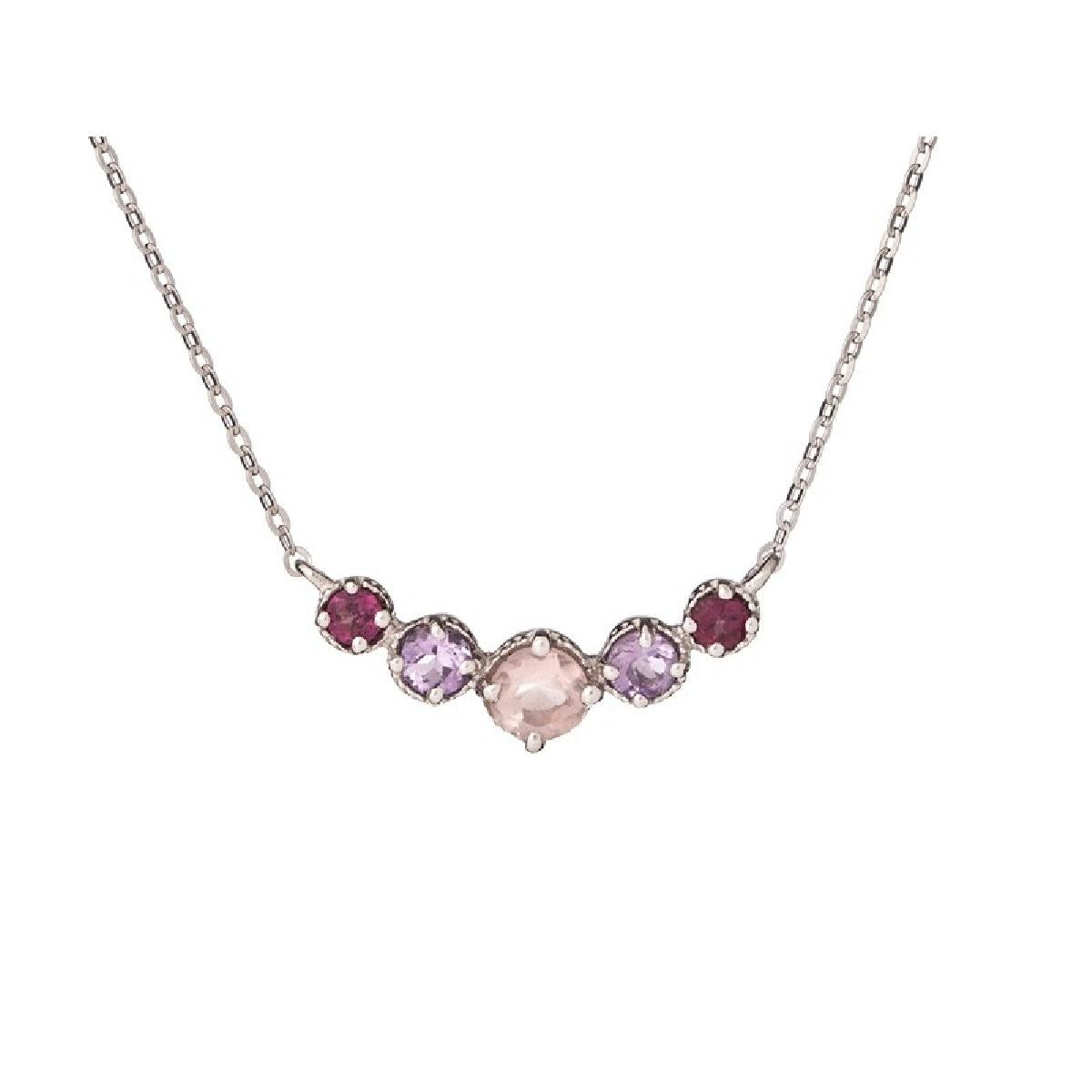 Collier Souple P. Couleur – Argent 925 – Améthyste